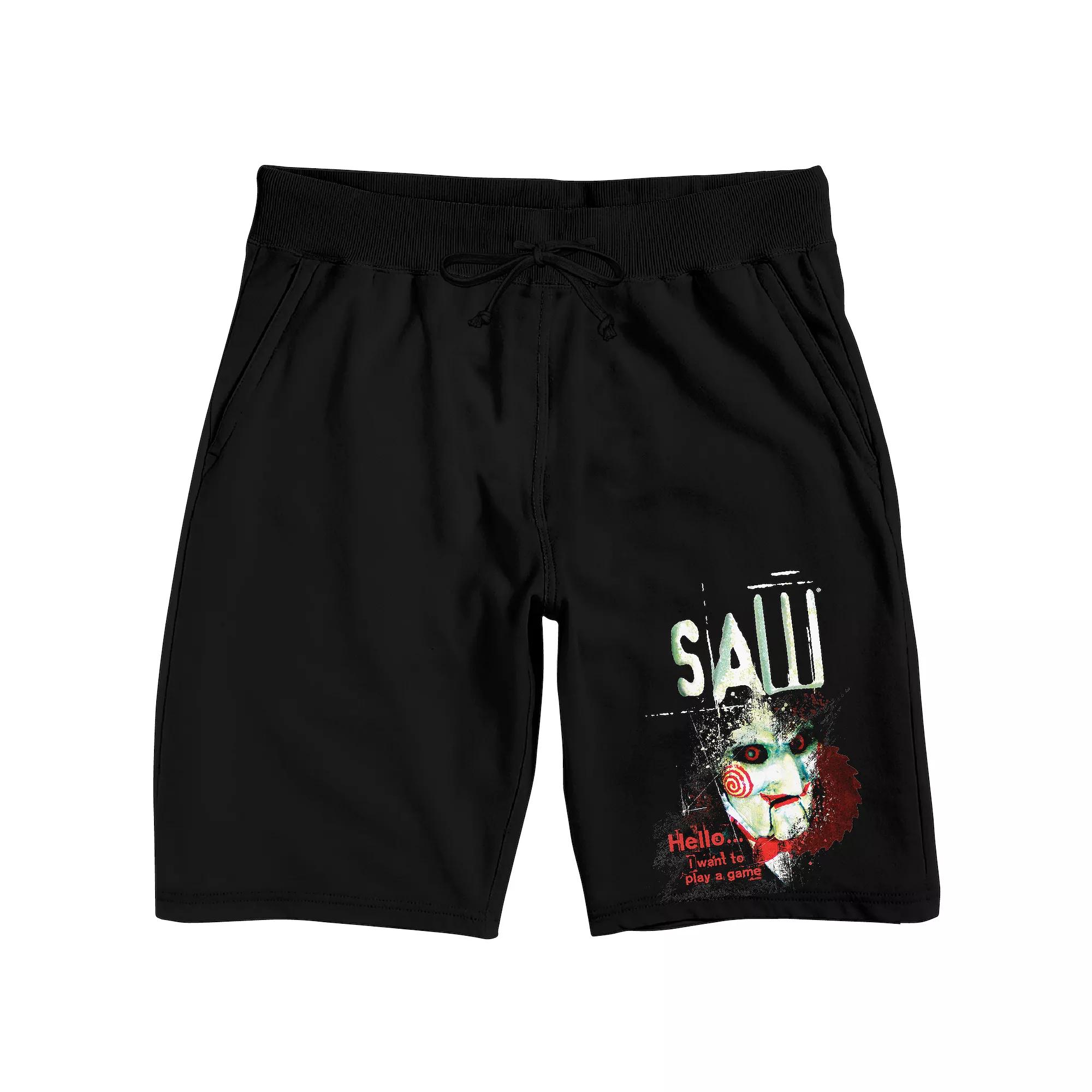 Men's Saw Pajama Shorts,  Product Image