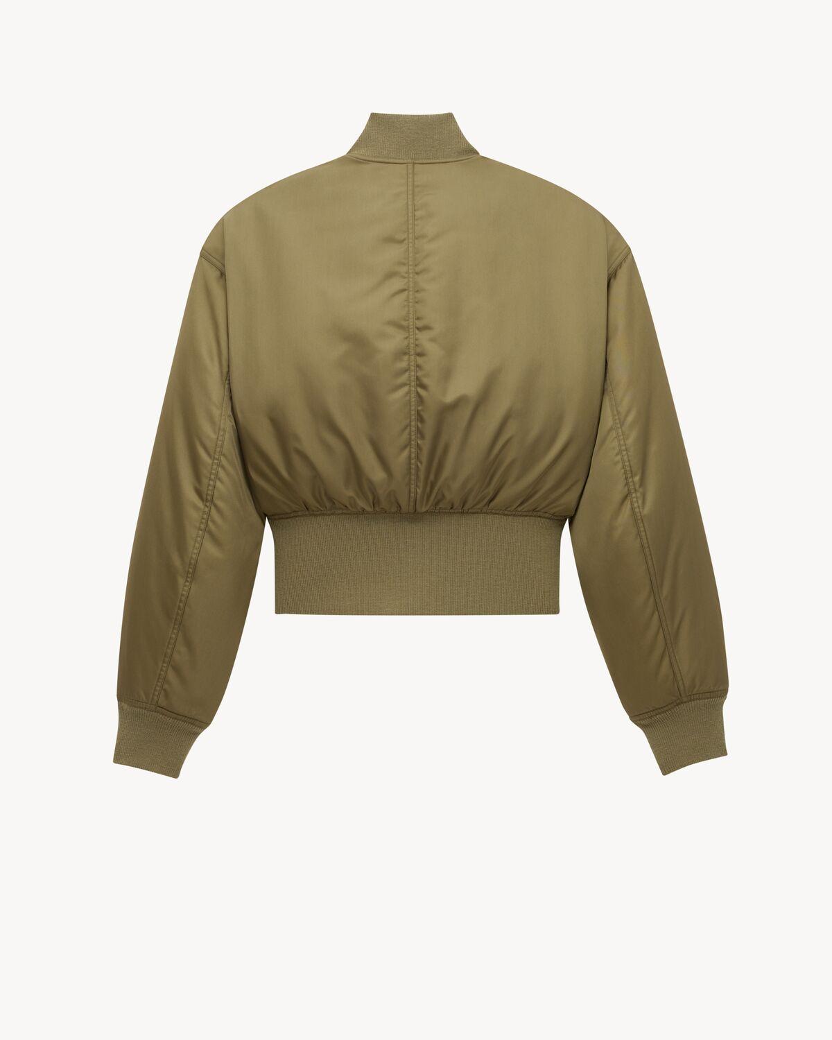 bomber jacket in nylon Product Image