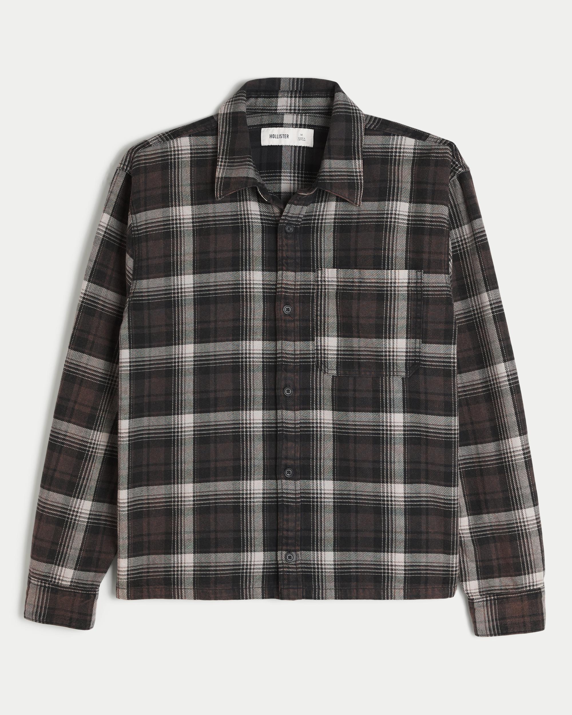 Long-Sleeve Flannel Shirt Product Image