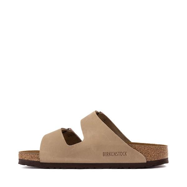 Womens Birkenstock Arizona Soft Footbed Slide Sandal - Tobacco Product Image