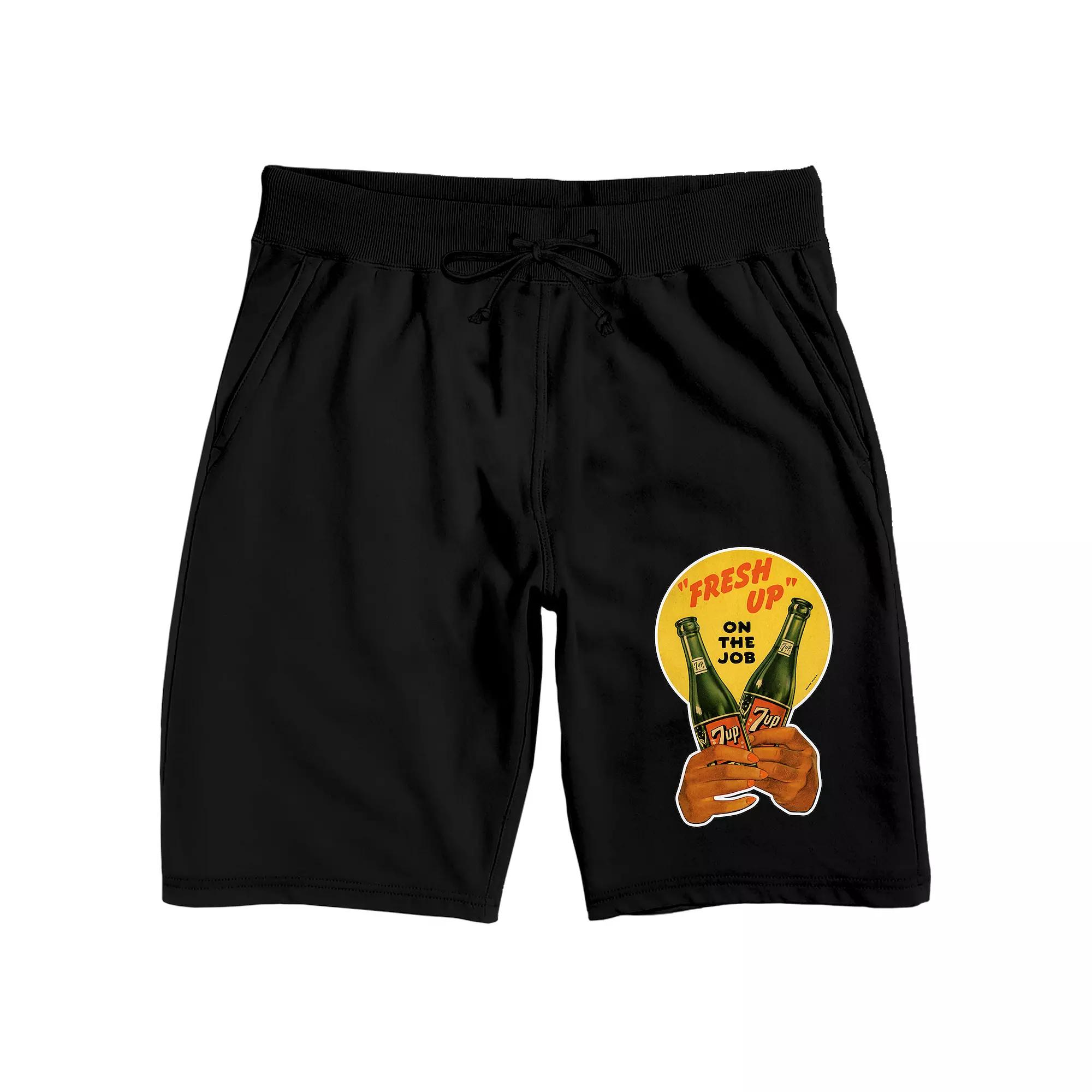 Men's 7UP Fresh Up On Pajama Shorts,  Product Image
