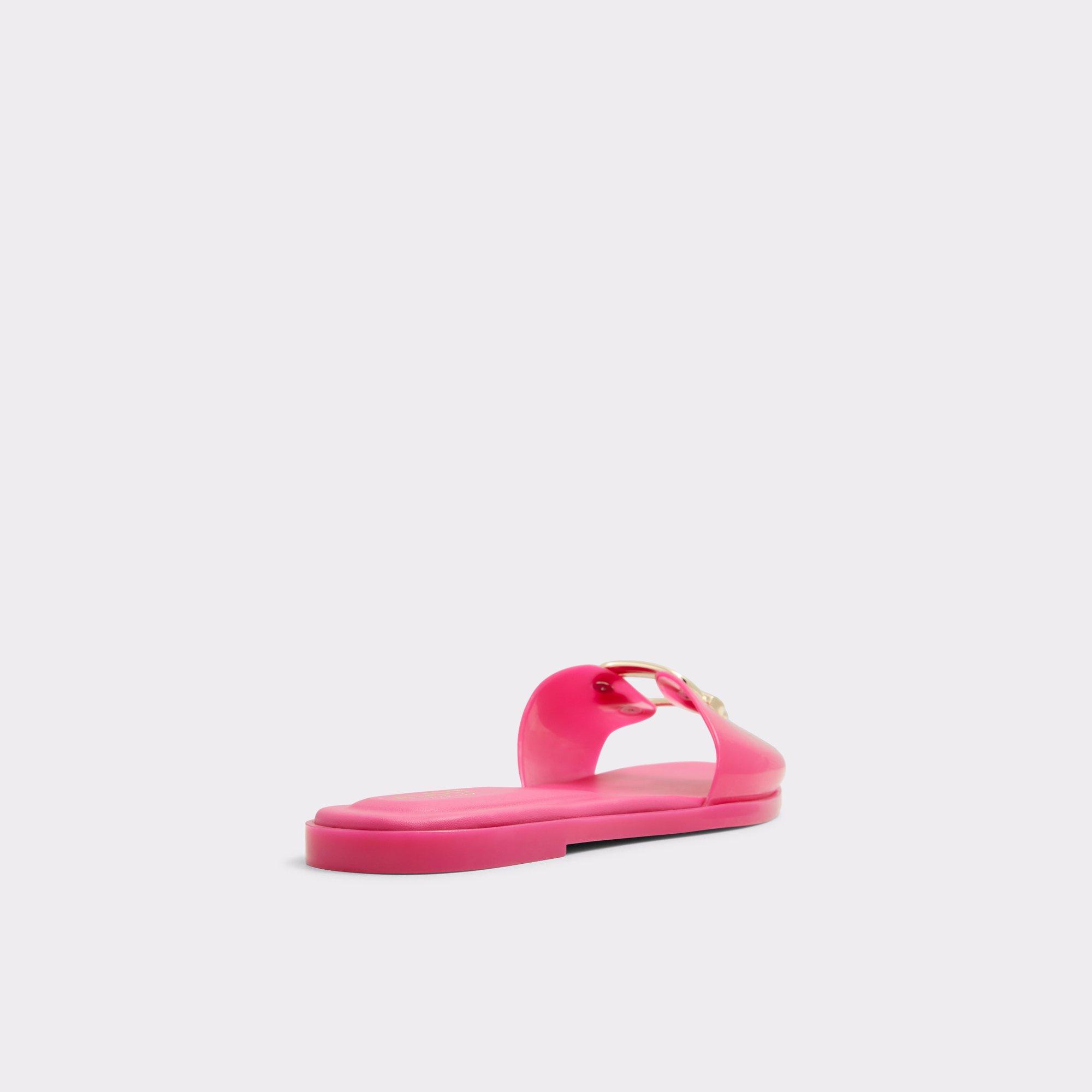 Jellyicious Bright Pink Women's Flat Sandals | ALDO US Product Image