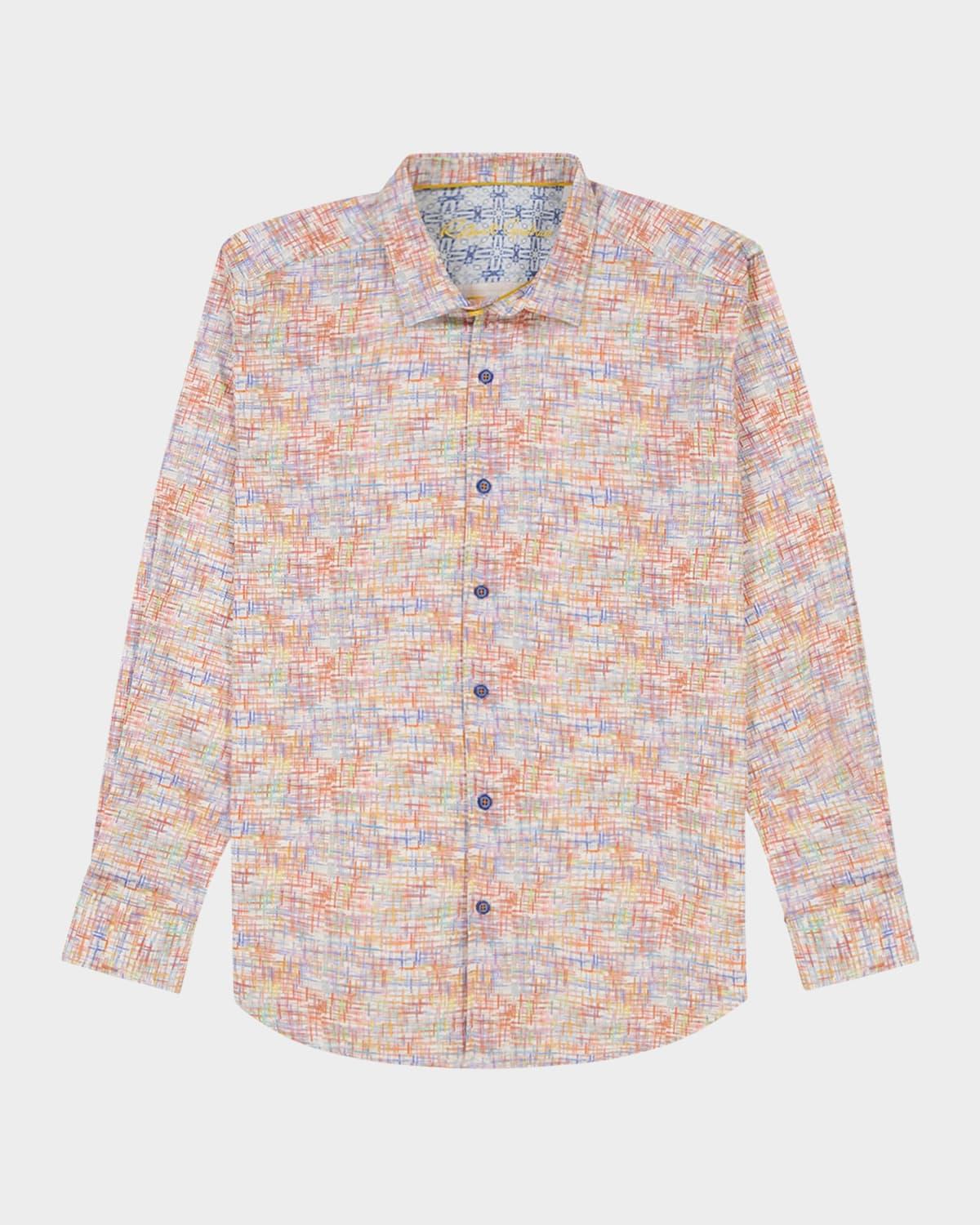 Men's Antalya Cotton-Stretch Sport Shirt Product Image