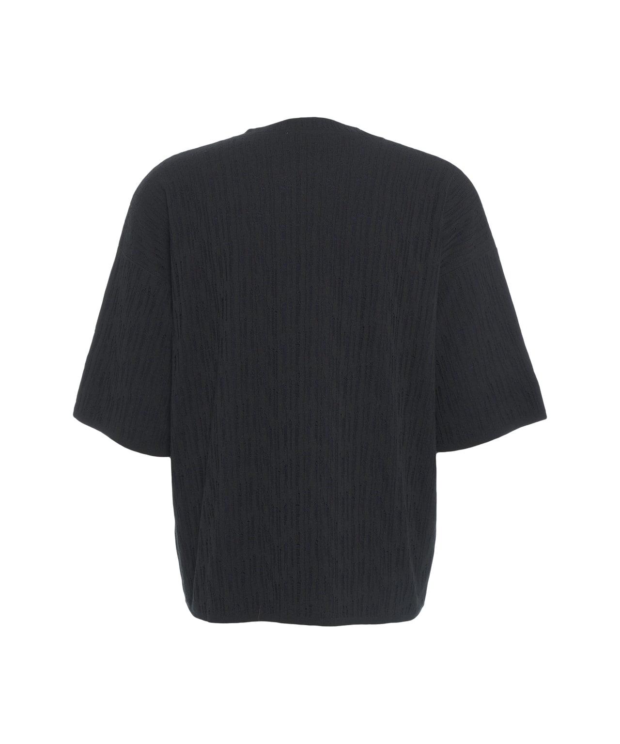 Knit t-shirt Product Image