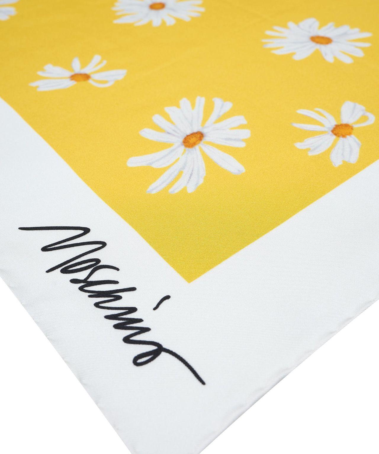 Silk scarf with floral pattern Product Image