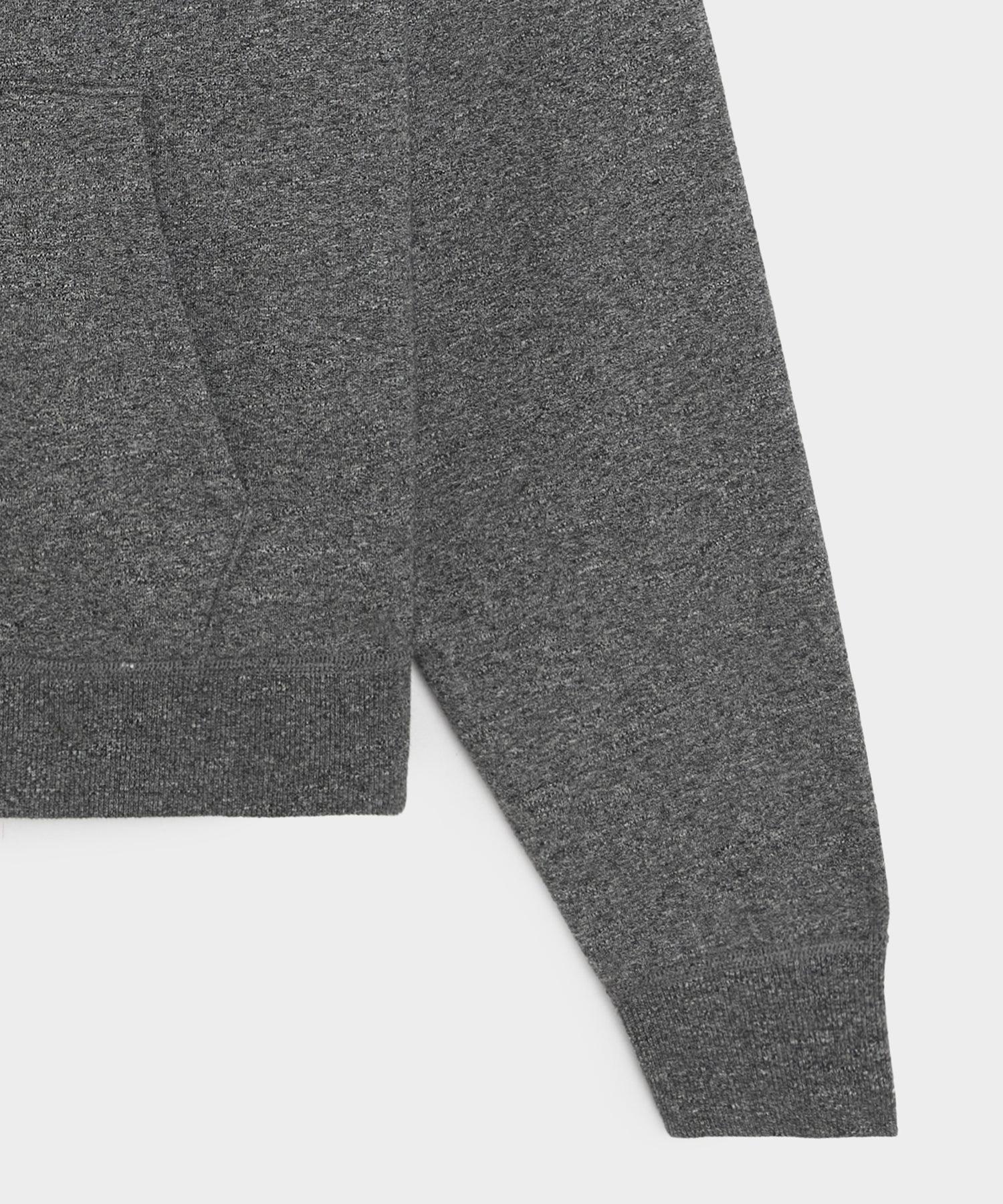 Relaxed Portuguese Terry Full-Zip Hoodie Product Image