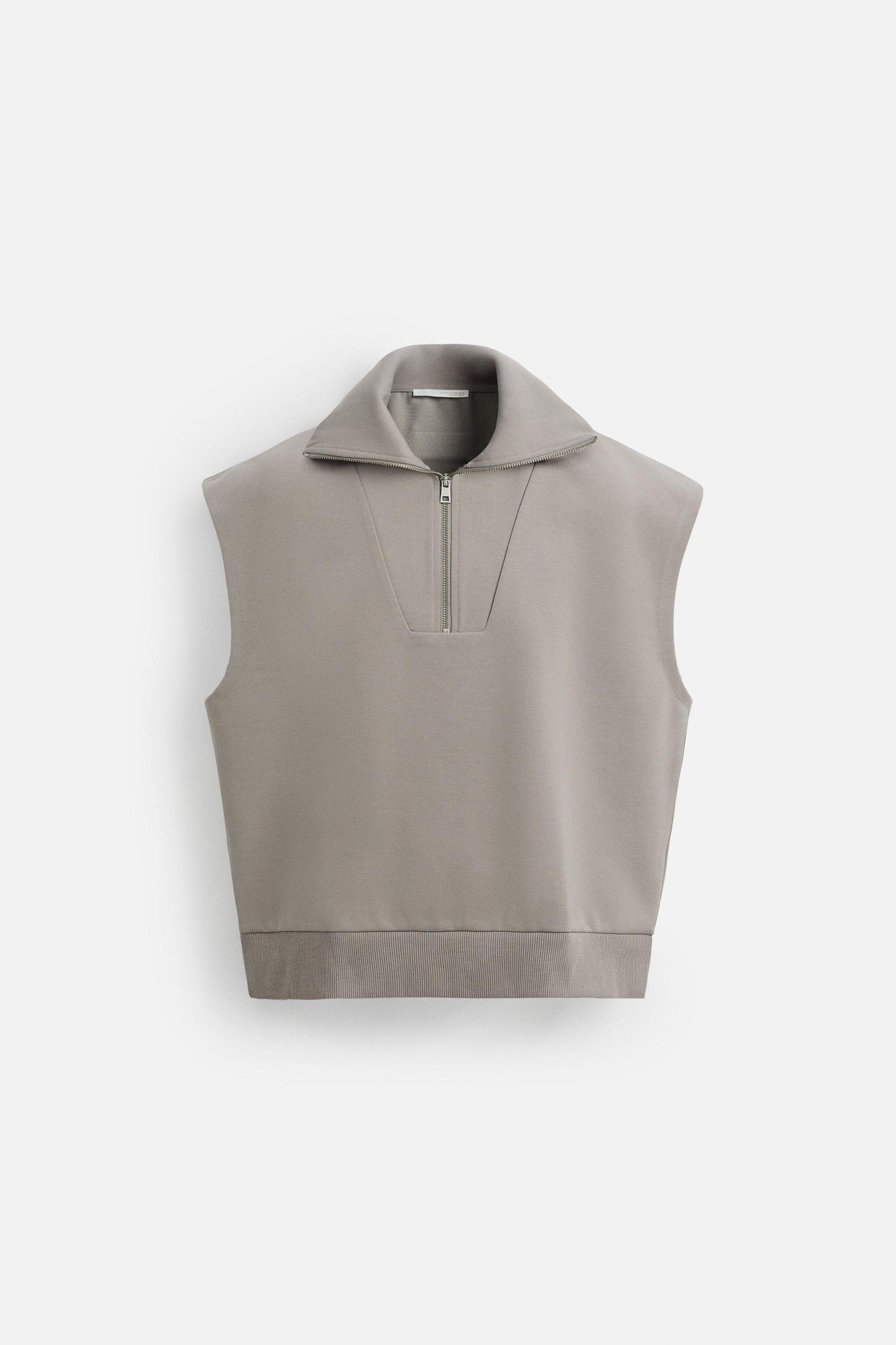 TECHNICAL QUARTER-ZIP SWEATSHIRT Product Image