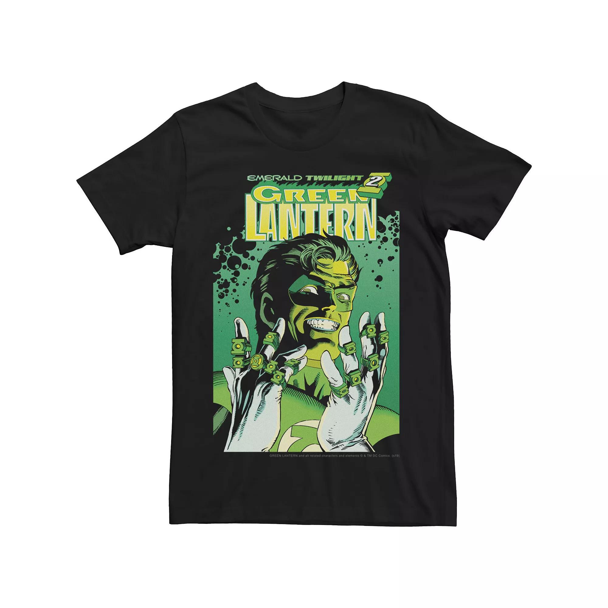 Men's Green Lantern My Precious Comic Tee, Size: Medium, Black Product Image