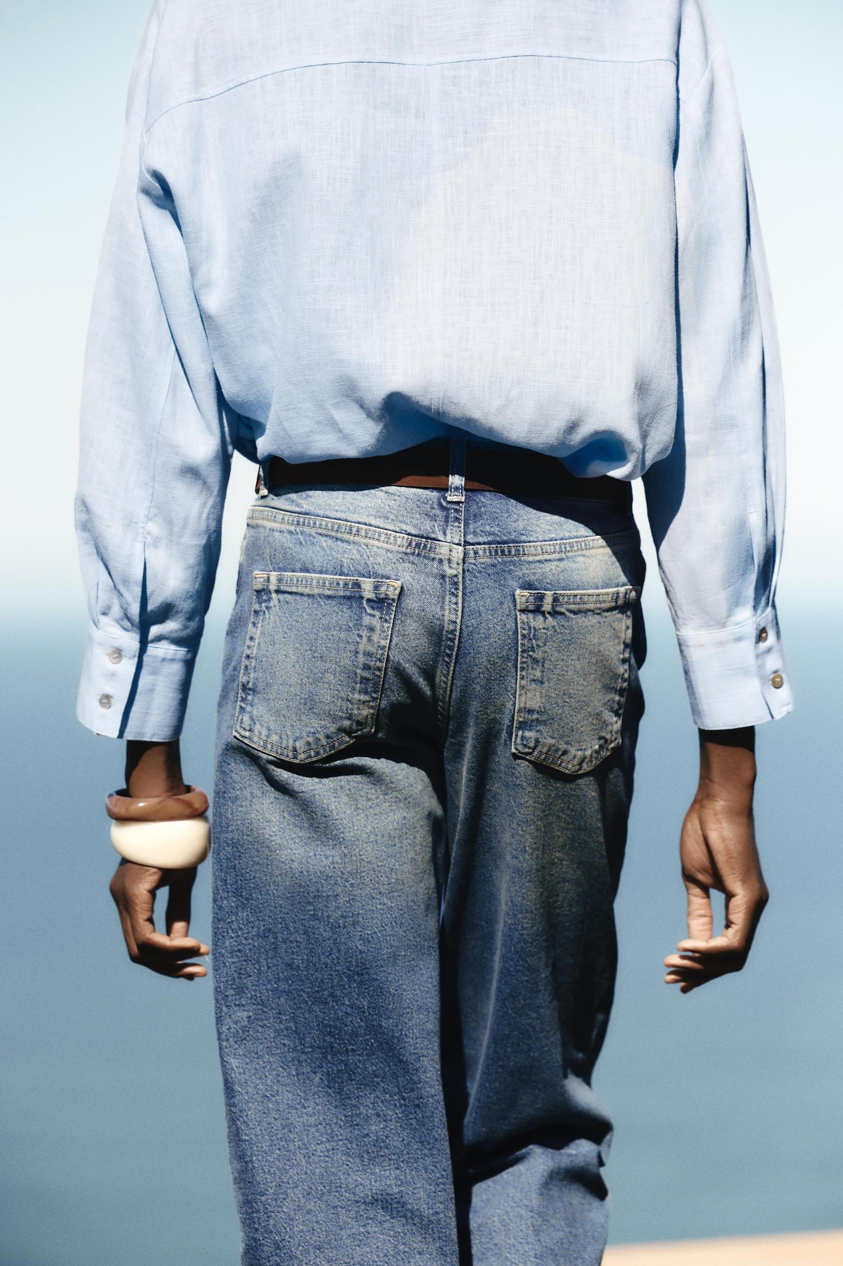 Z1975 BELTED HIGH-WAISTED CULOTTES Product Image