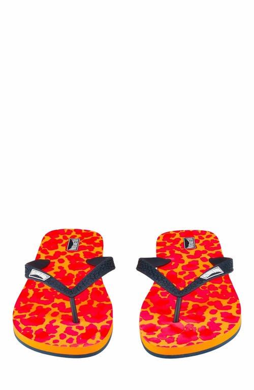 Vilebrequin Men's New Leopard Beach Flip Flops Product Image