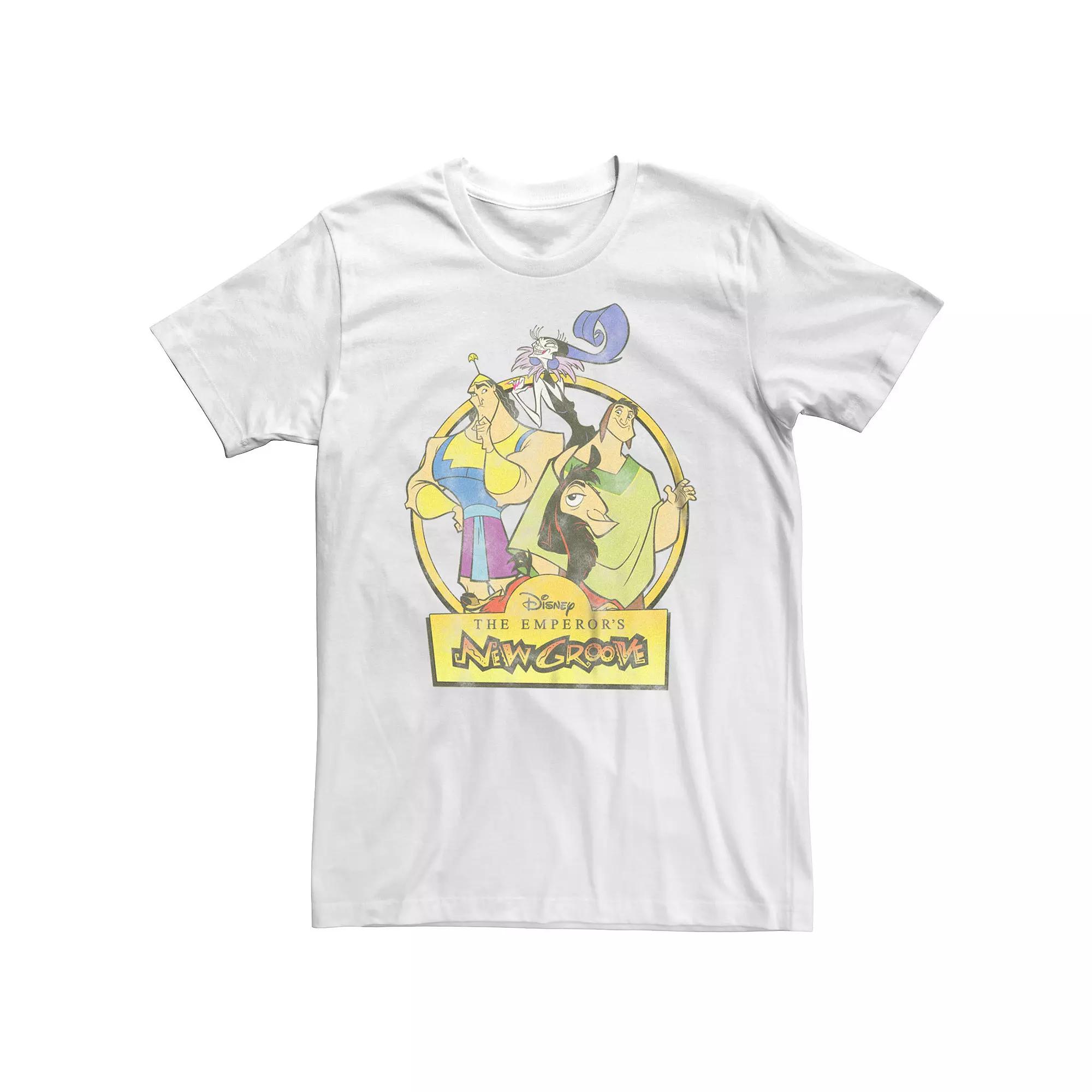 Disney's The Emperor's New Groove Big & Tall Group Shot Tee, Men's,  Product Image