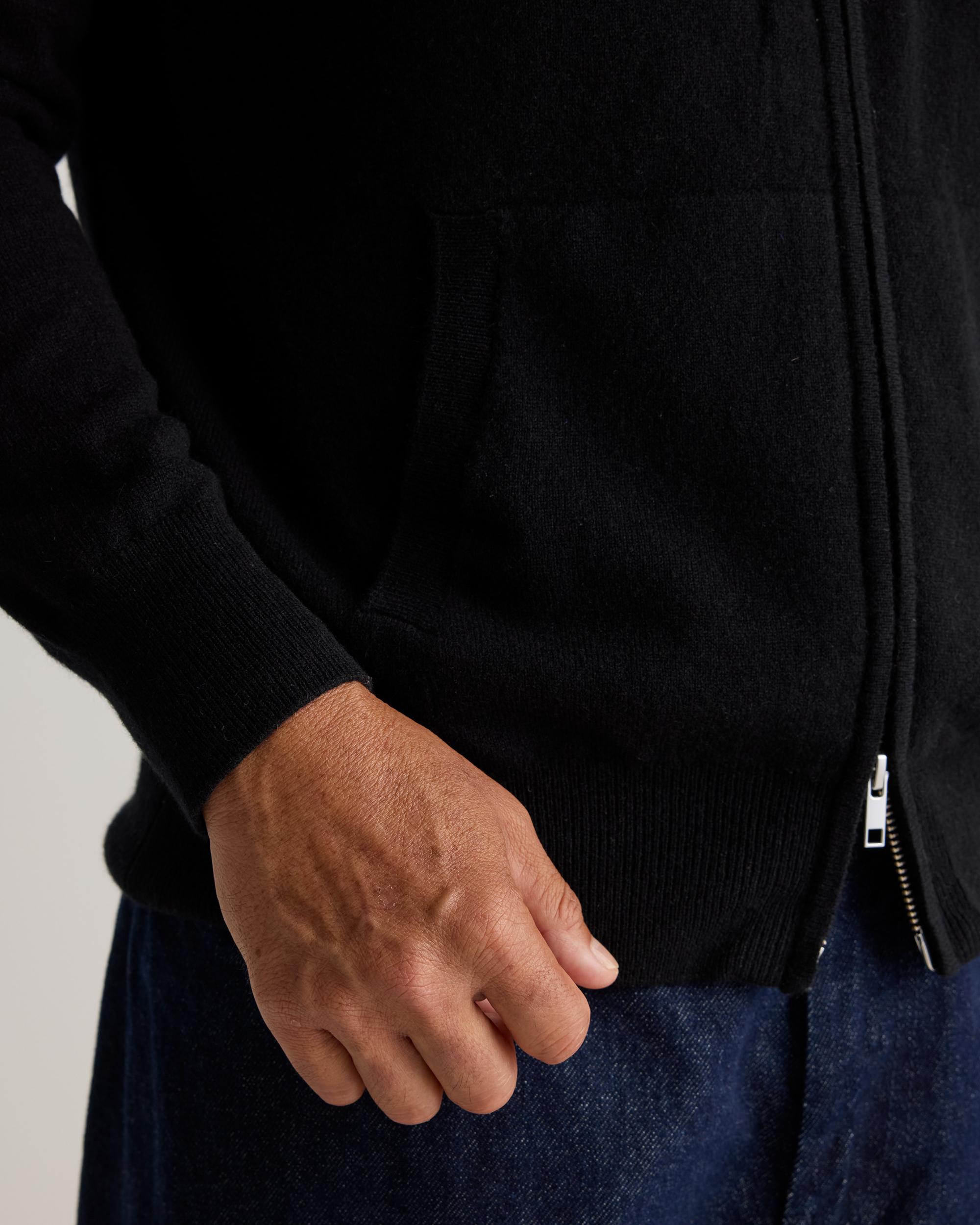 Quince | Men's Mongolian Cashmere Full Zip Sweater Product Image