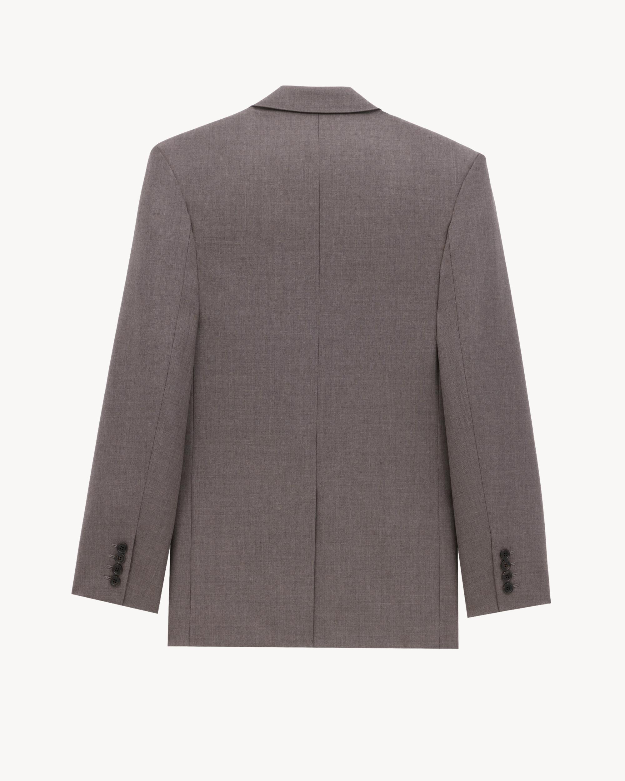 Yves jacket in wool chiné Product Image