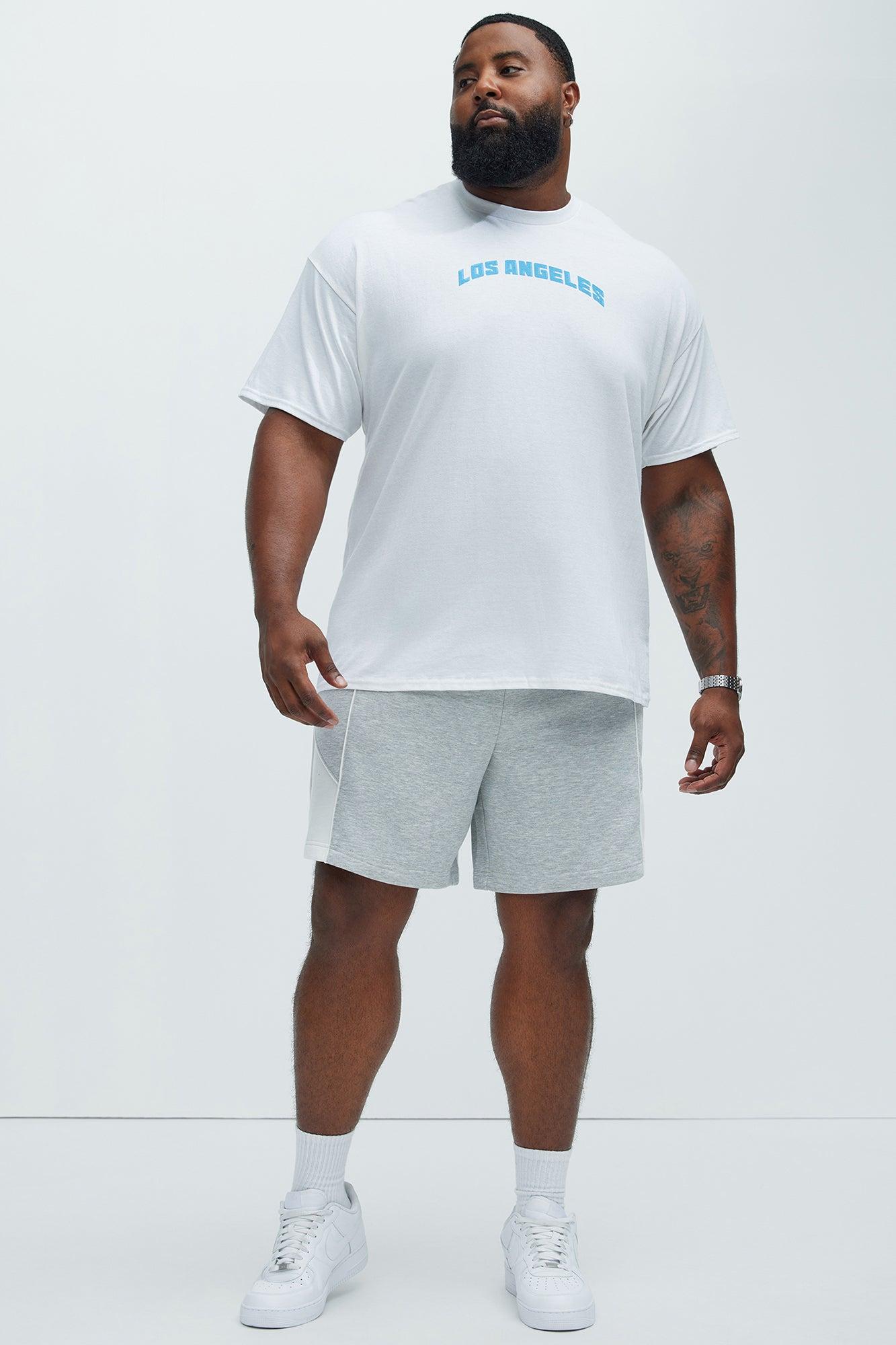 Tyson Pick Me Up Relaxed Shorts - Heather Grey Product Image