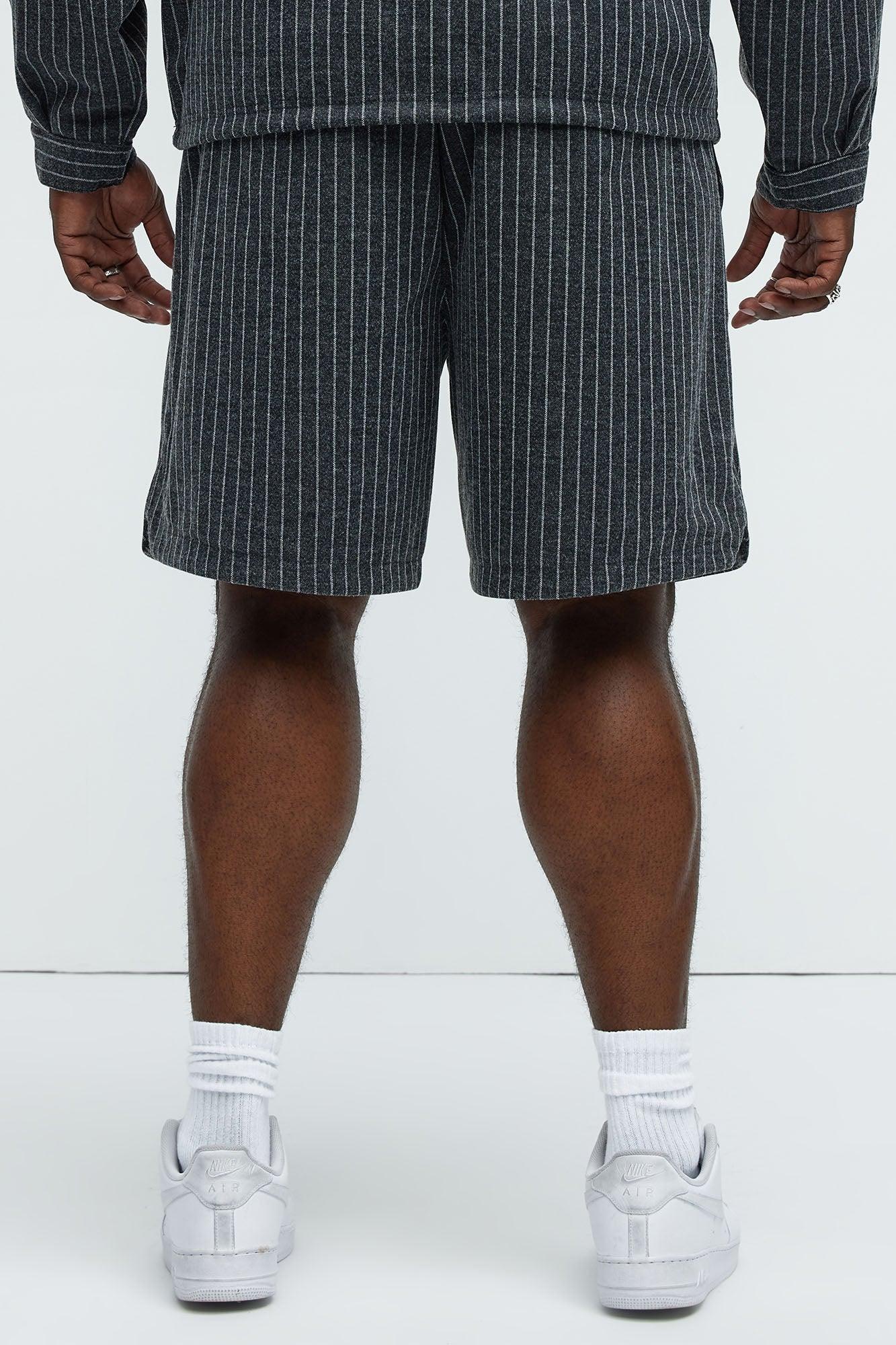 Theo Relaxed Shorts - Grey/combo Product Image