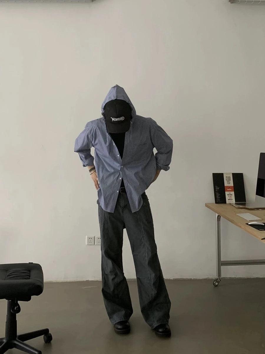 RT No. 18768 MULTI-POCKET WORKWEAR STRAIGHT PANTS Product Image