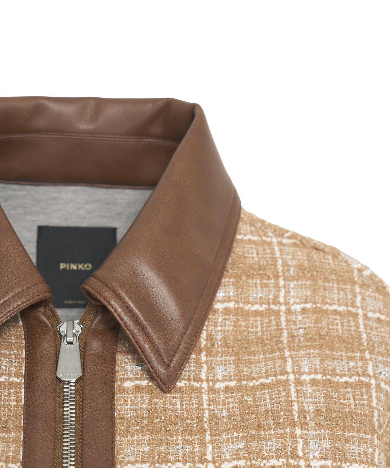 Tweed blouson jacket Product Image