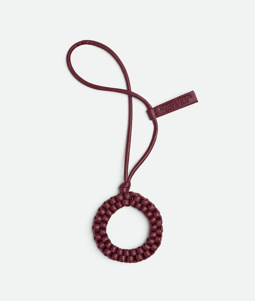 Men's Letter O Charm in Barolo Product Image