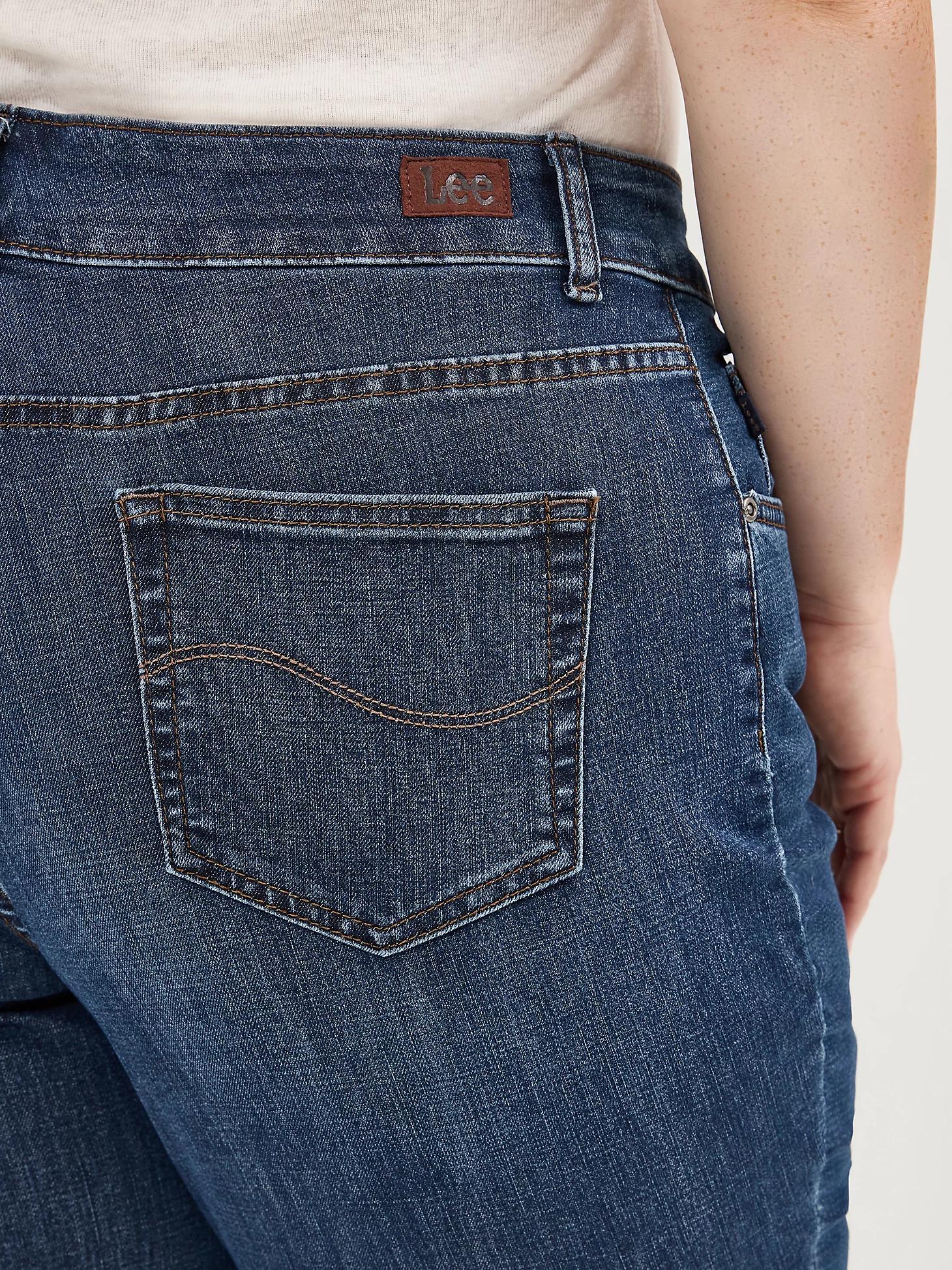Women’s Stretch Relaxed Fit Straight Leg Jean (Plus) | Women's Jeans | Lee® Product Image