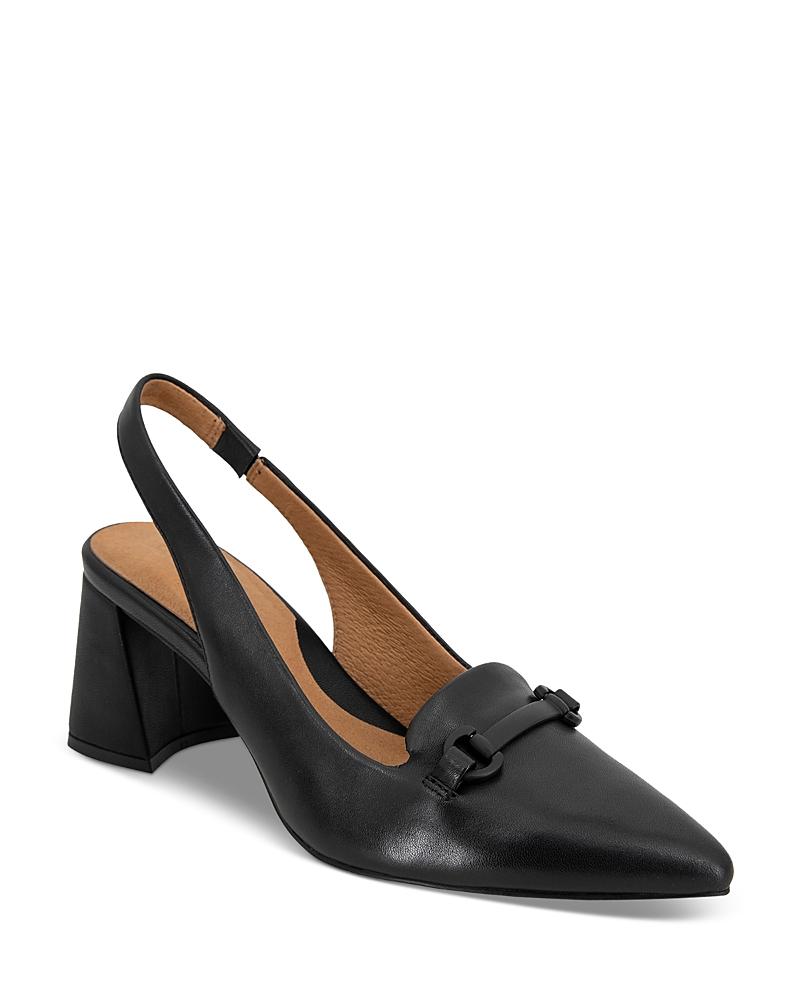 Gentle Souls by Kenneth Cole Womens Dionne Pointed Toe Slingback Pumps Product Image