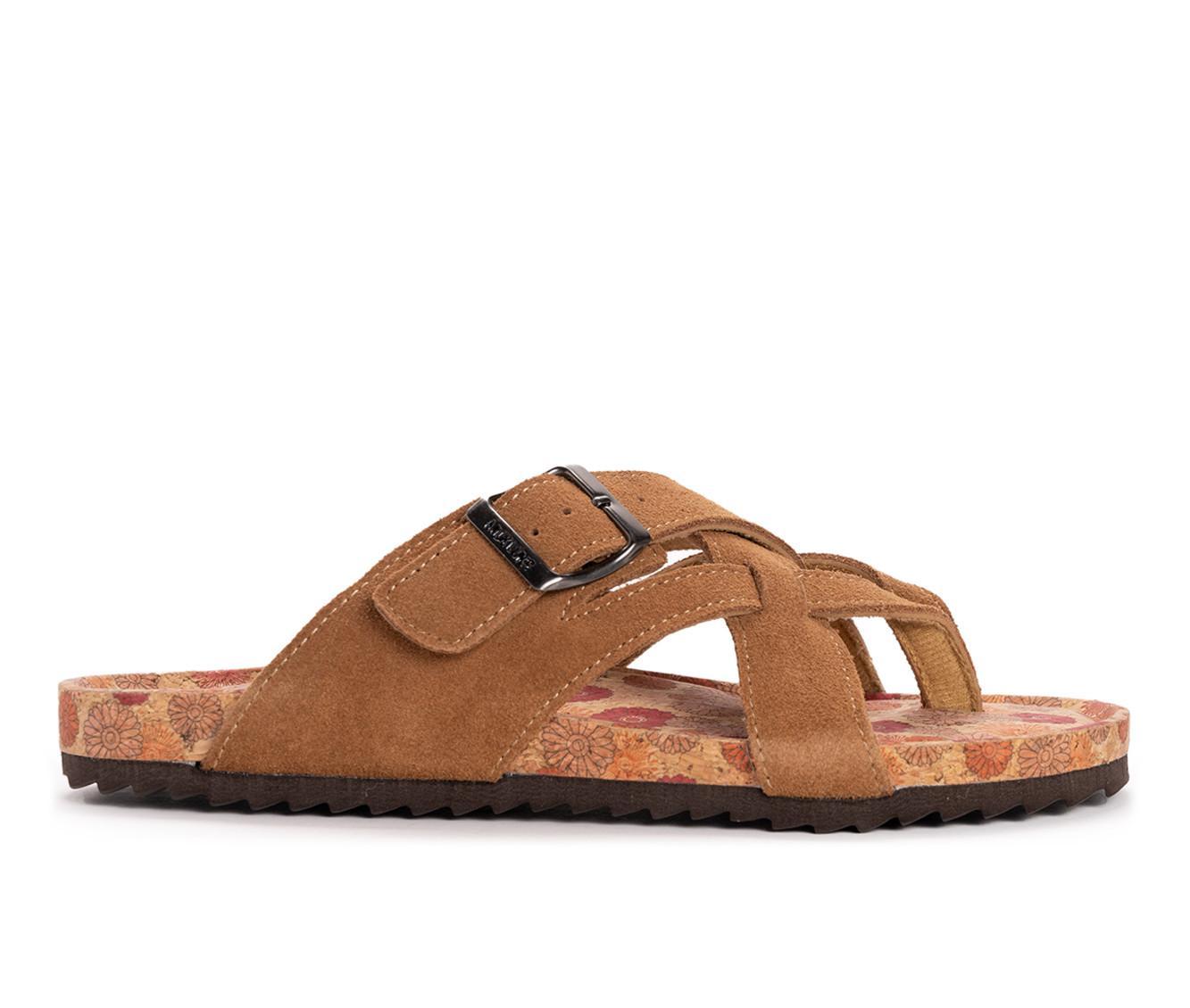 Women's MUK LUKS Tanner Terra Turf Footbed Sandals Product Image