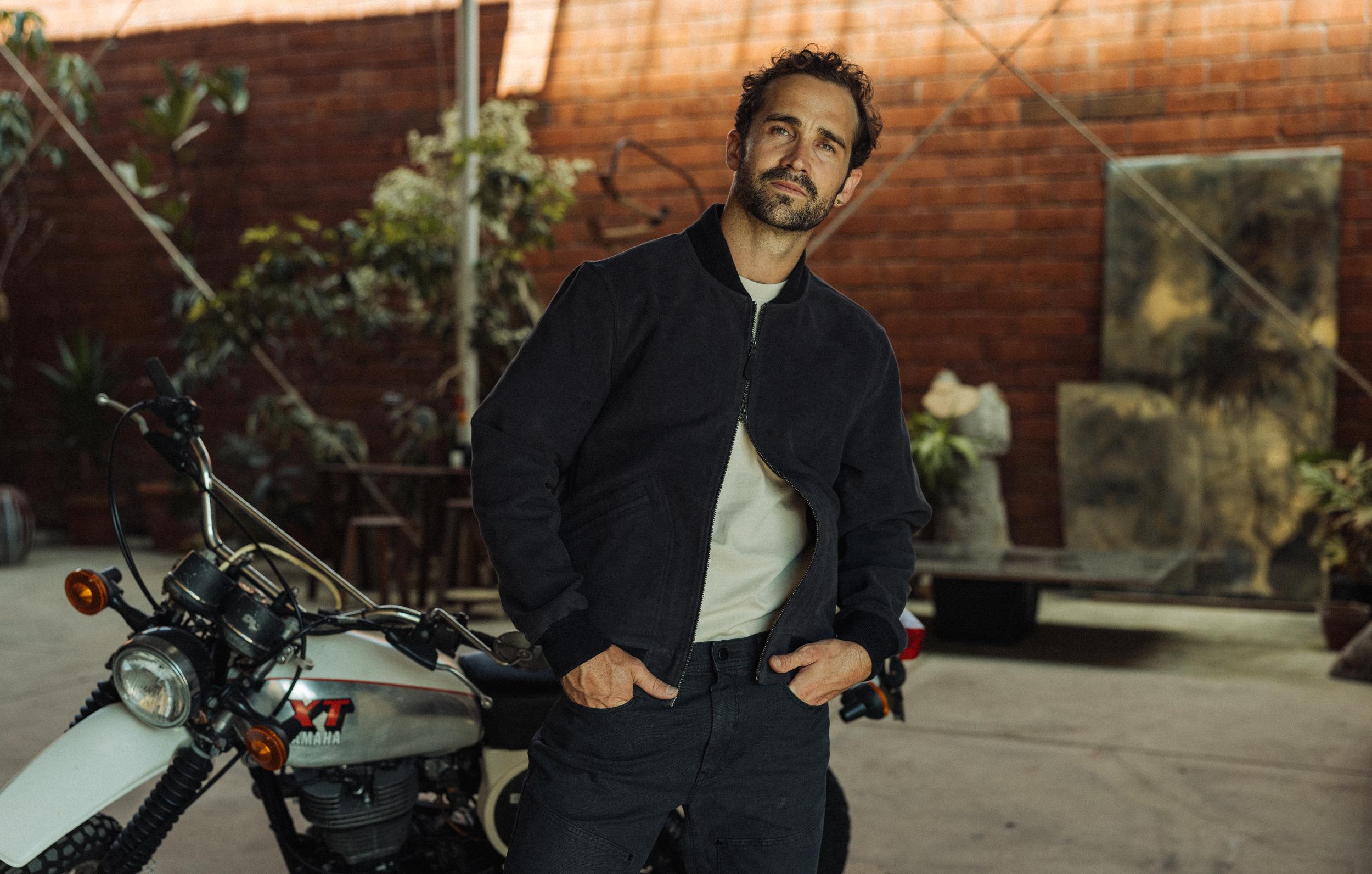 Moleskin Bomber Jacket Product Image