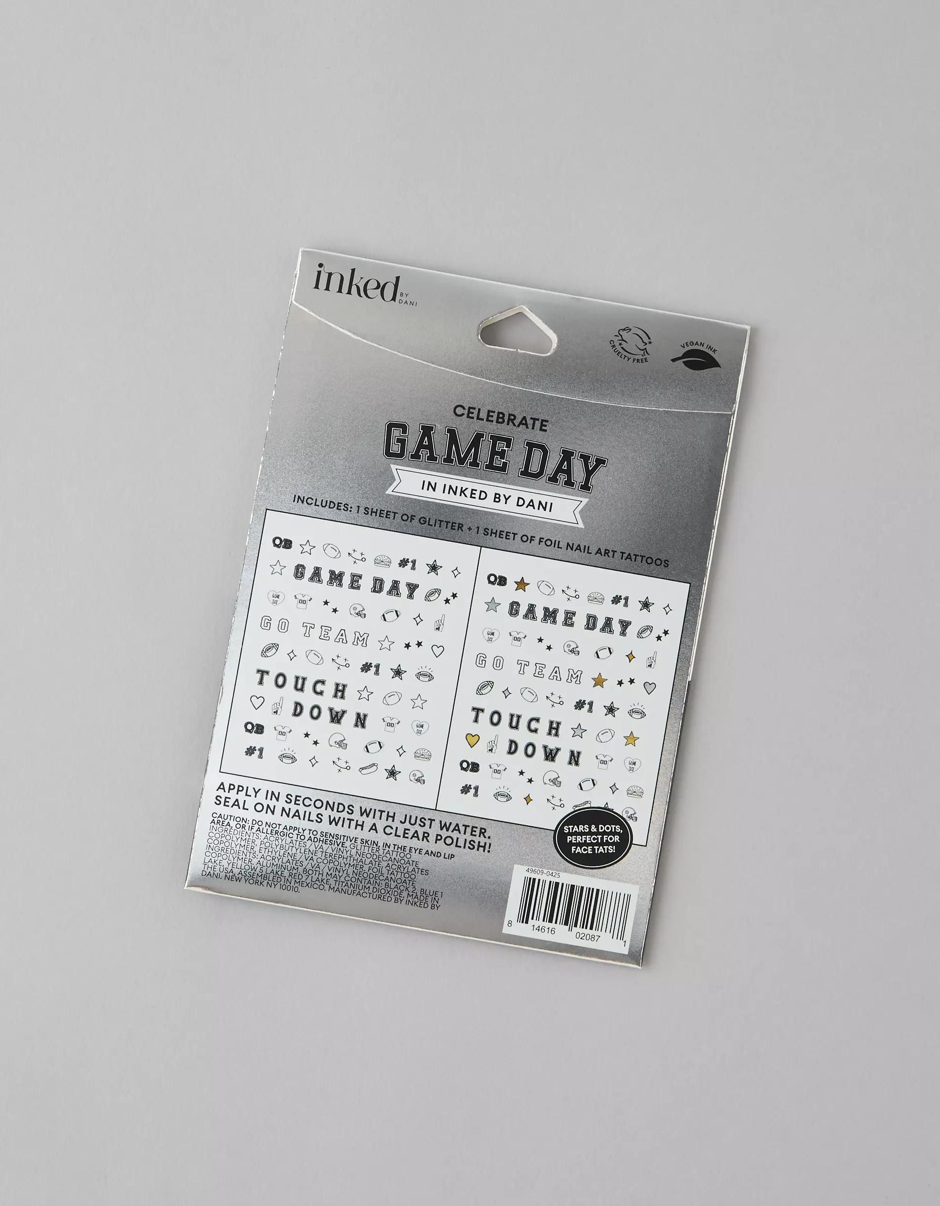 Inked By Dani Game Day Nail Art Product Image