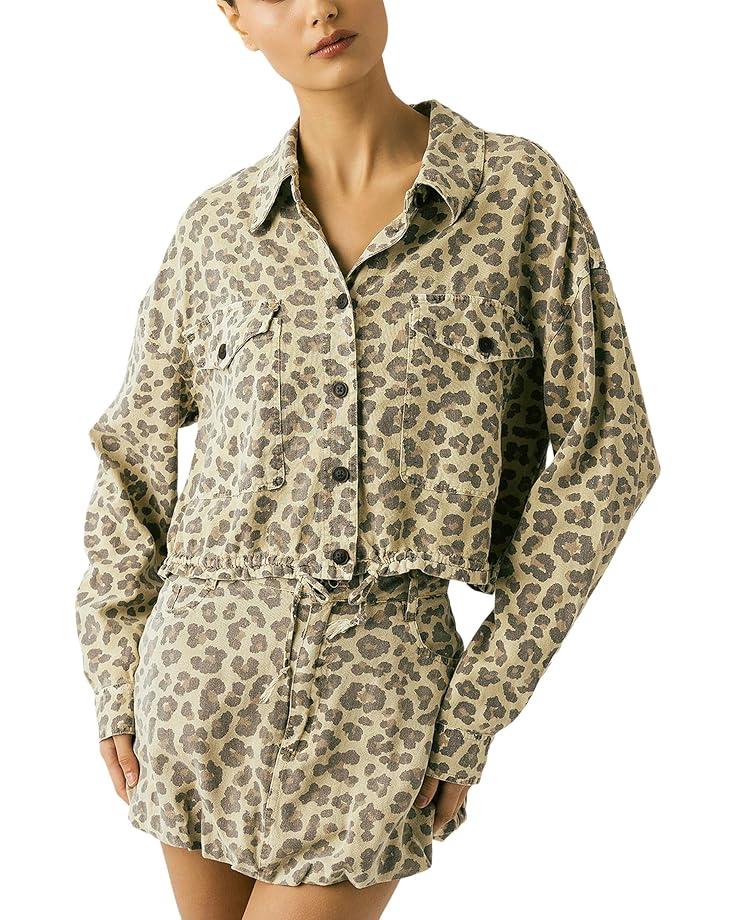 Faux Leather Moto Jacket Product Image