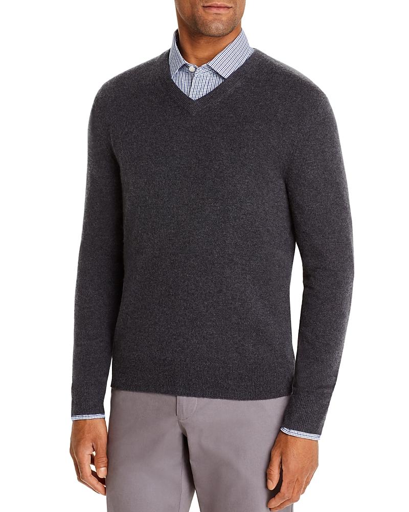 The Mens Store at Bloomingdales Cashmere V-Neck Sweater - Exclusive Product Image