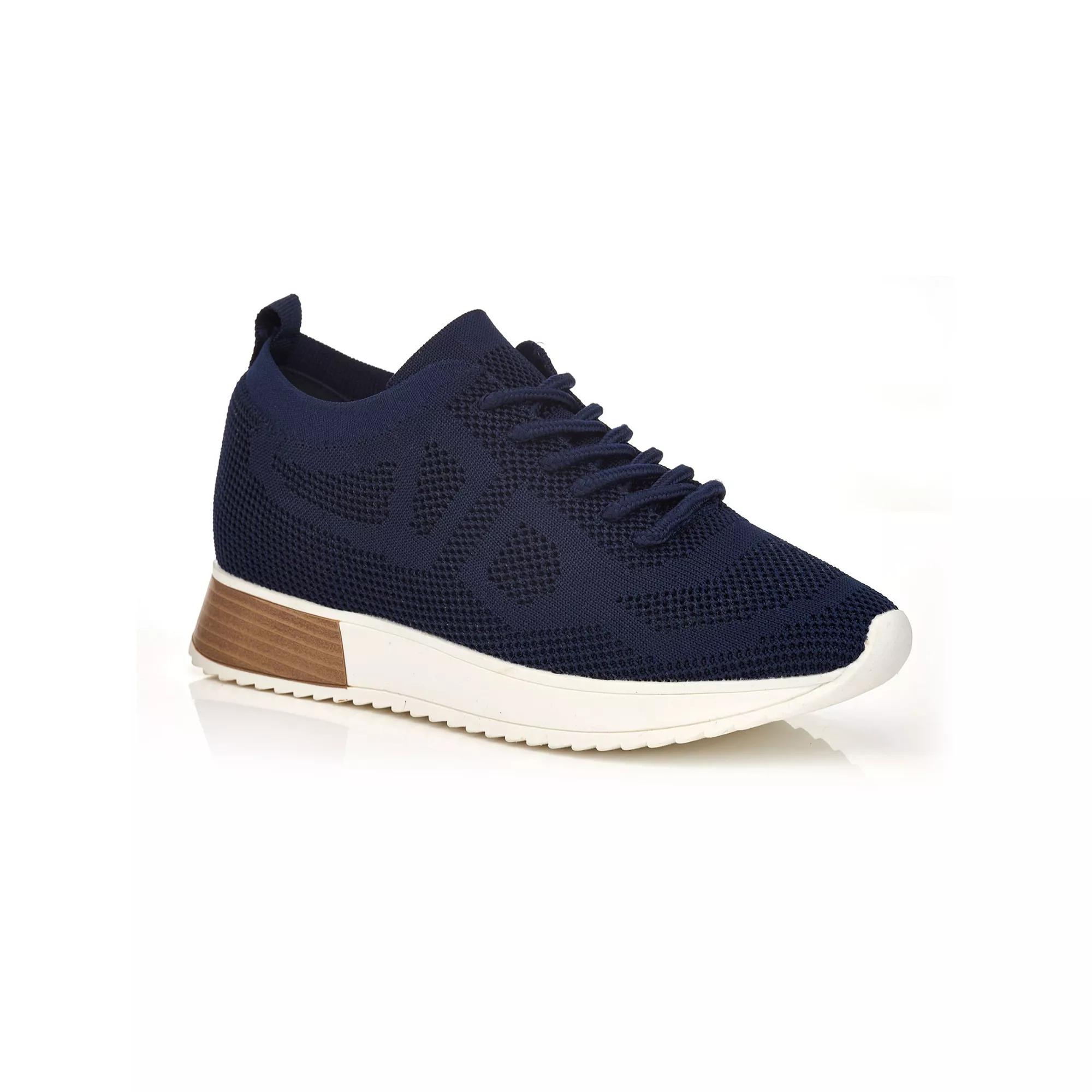Henry Ferrera Moca Womens Sneakers Blue Product Image