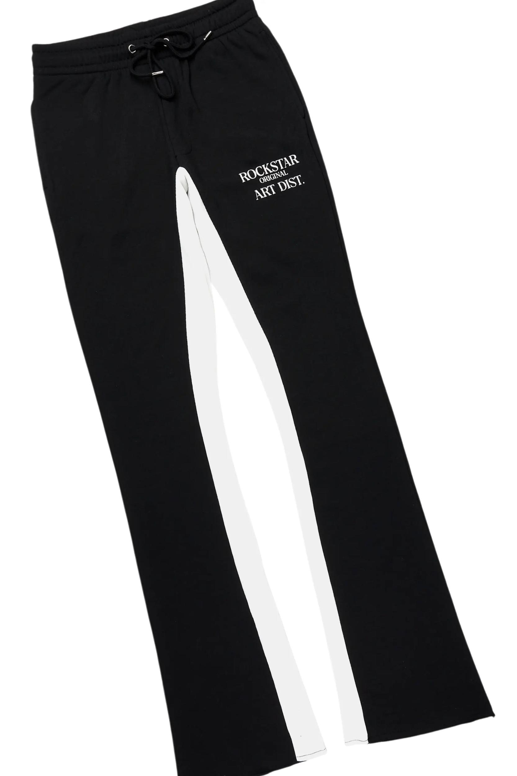 Briggs Black Hoodie/Baggy Fit Pant Set Male Product Image