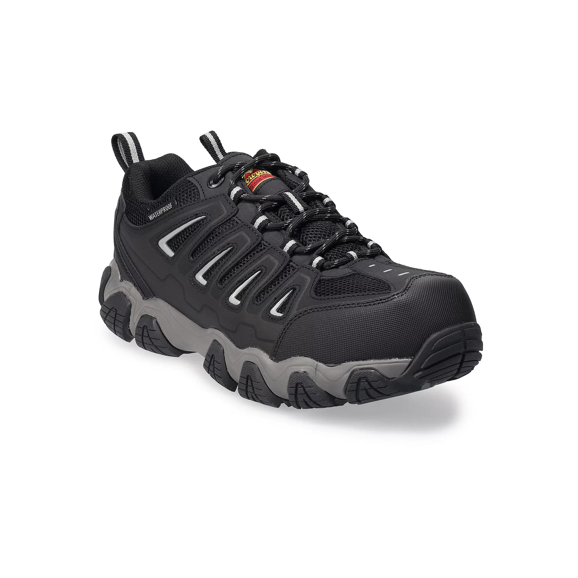 Thorogood Crosstrex Men's Waterproof Composite-Toe Work Shoes, Size: 10.5, Black Product Image