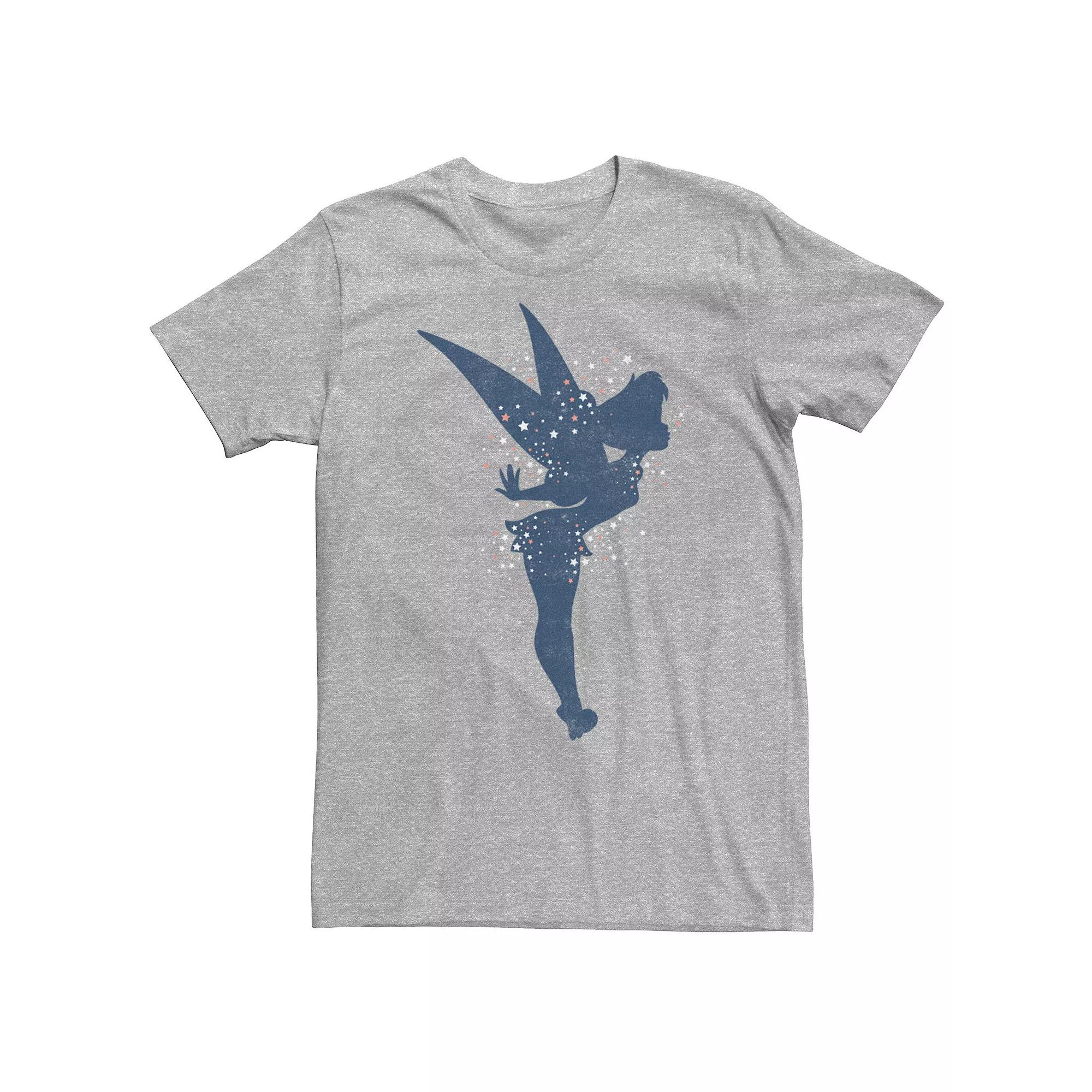 Disney's Peter Pan Tinkerbell Men's Americana Shadow Tee,  Product Image