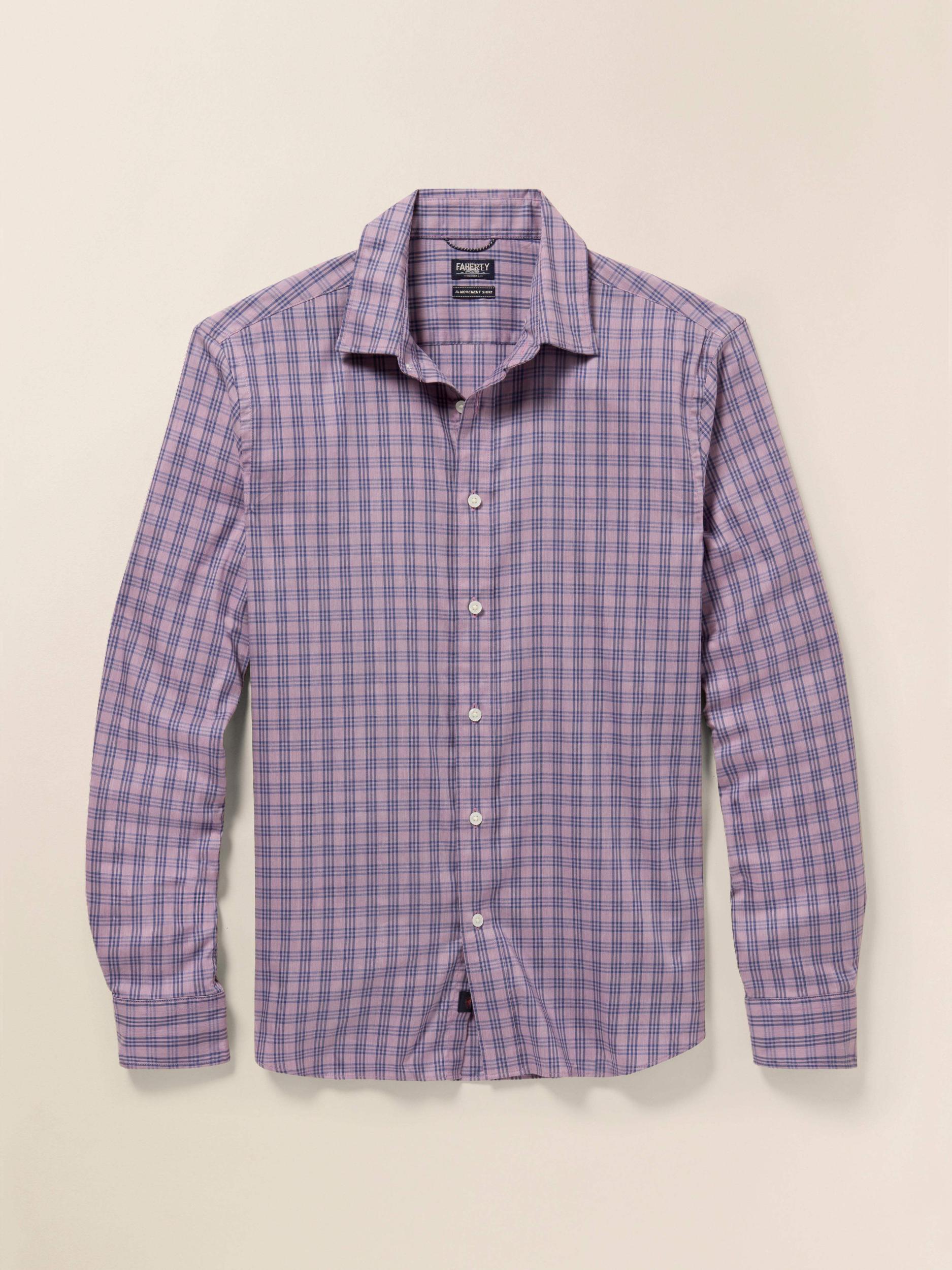 Movement™ Shirt - Berry Skies Check Male Product Image