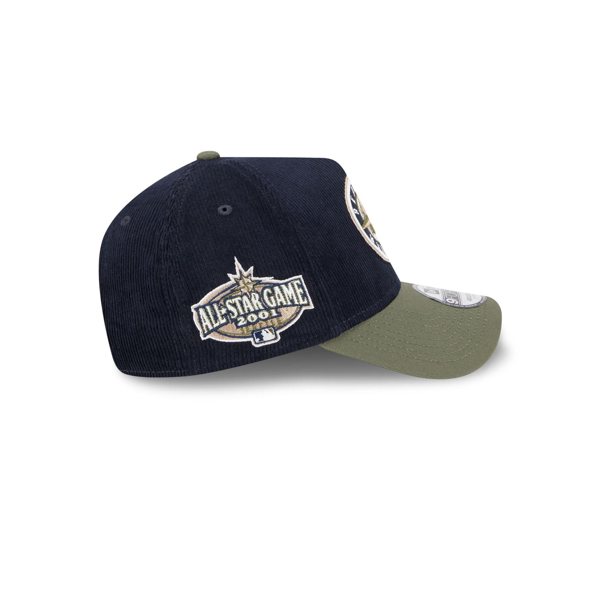 Seattle Mariners Navy 9FORTY A-Frame Snapback Hat Male Product Image