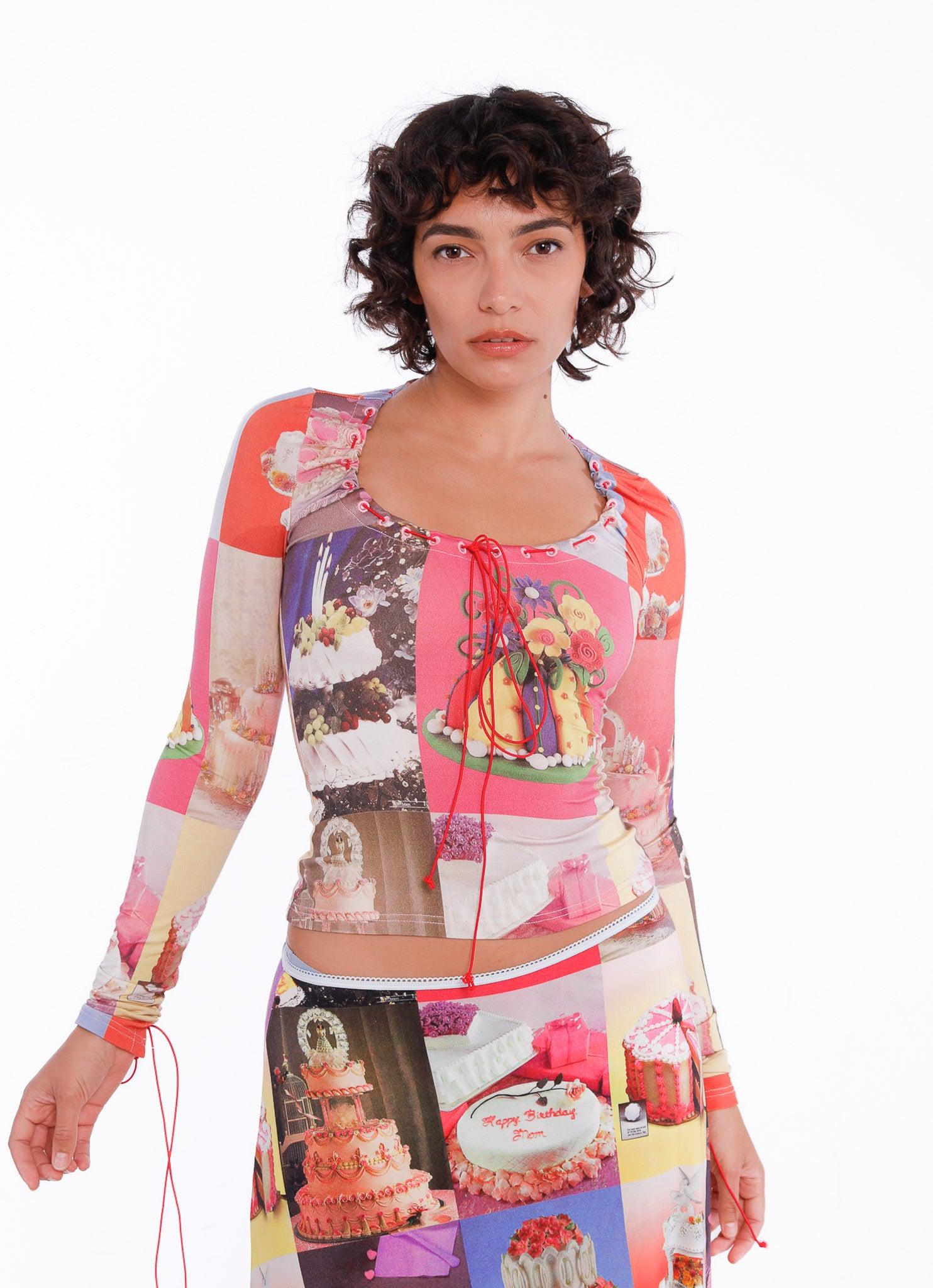 Cake Lace-Up Top Product Image