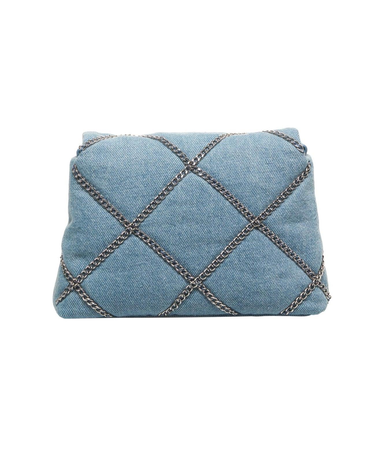 Denim shoulder bag 'LaPuffy' Product Image