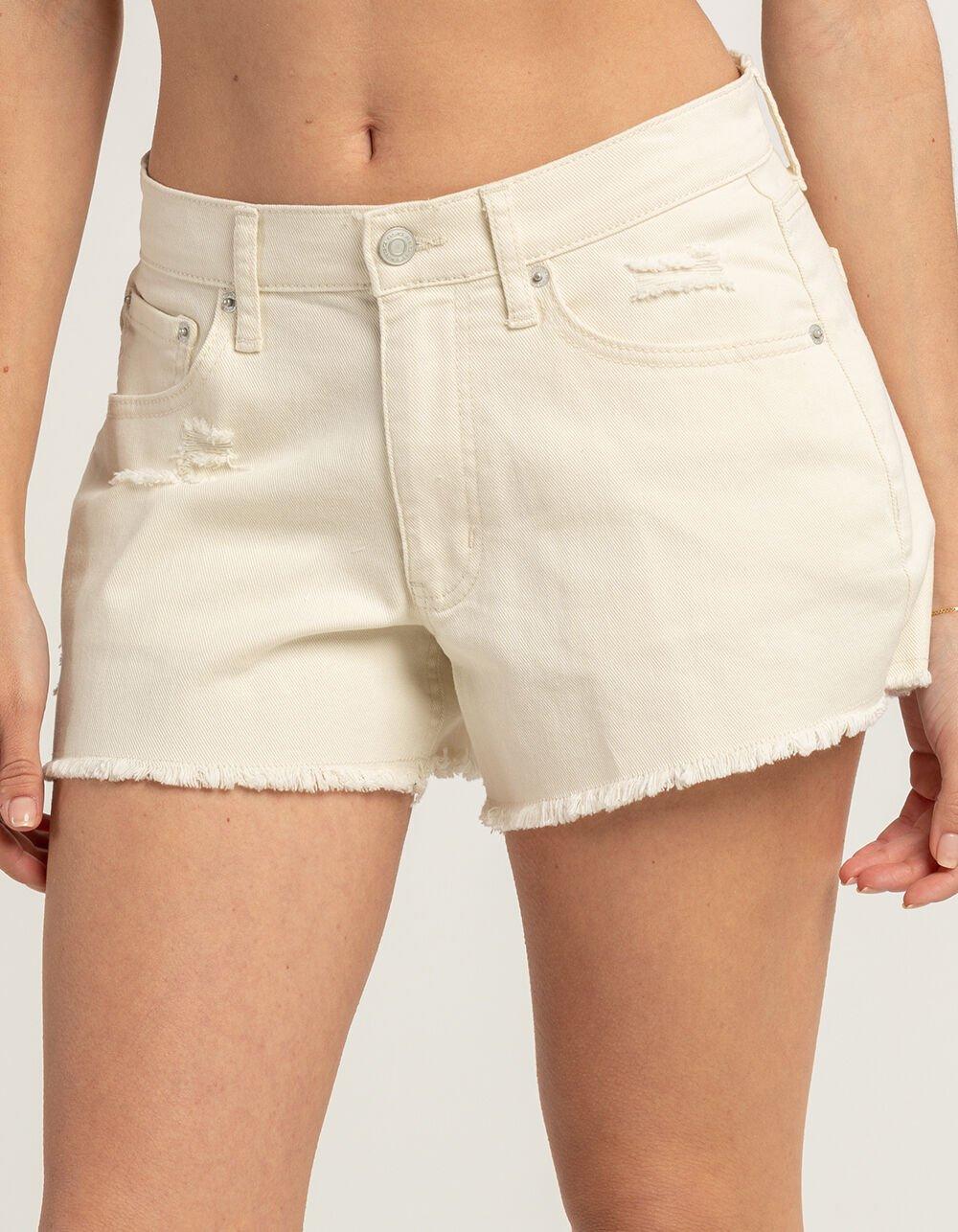 RSQ Womens A-Line Shorts - WHITE Product Image
