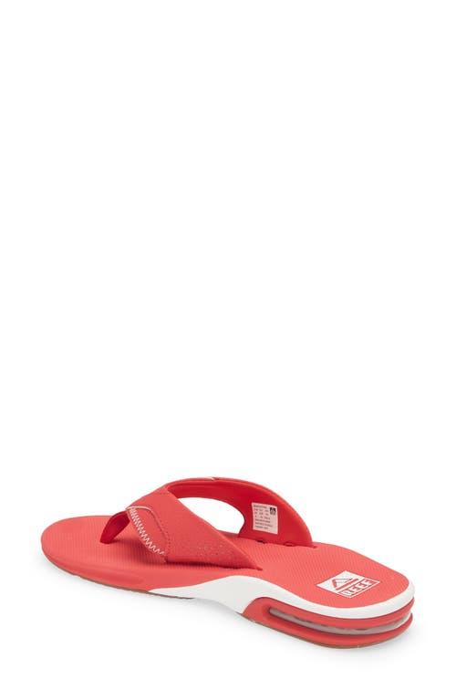 Men's REEF St. Louis Cardinals Fanning Bottle Opener Sandals,  Product Image