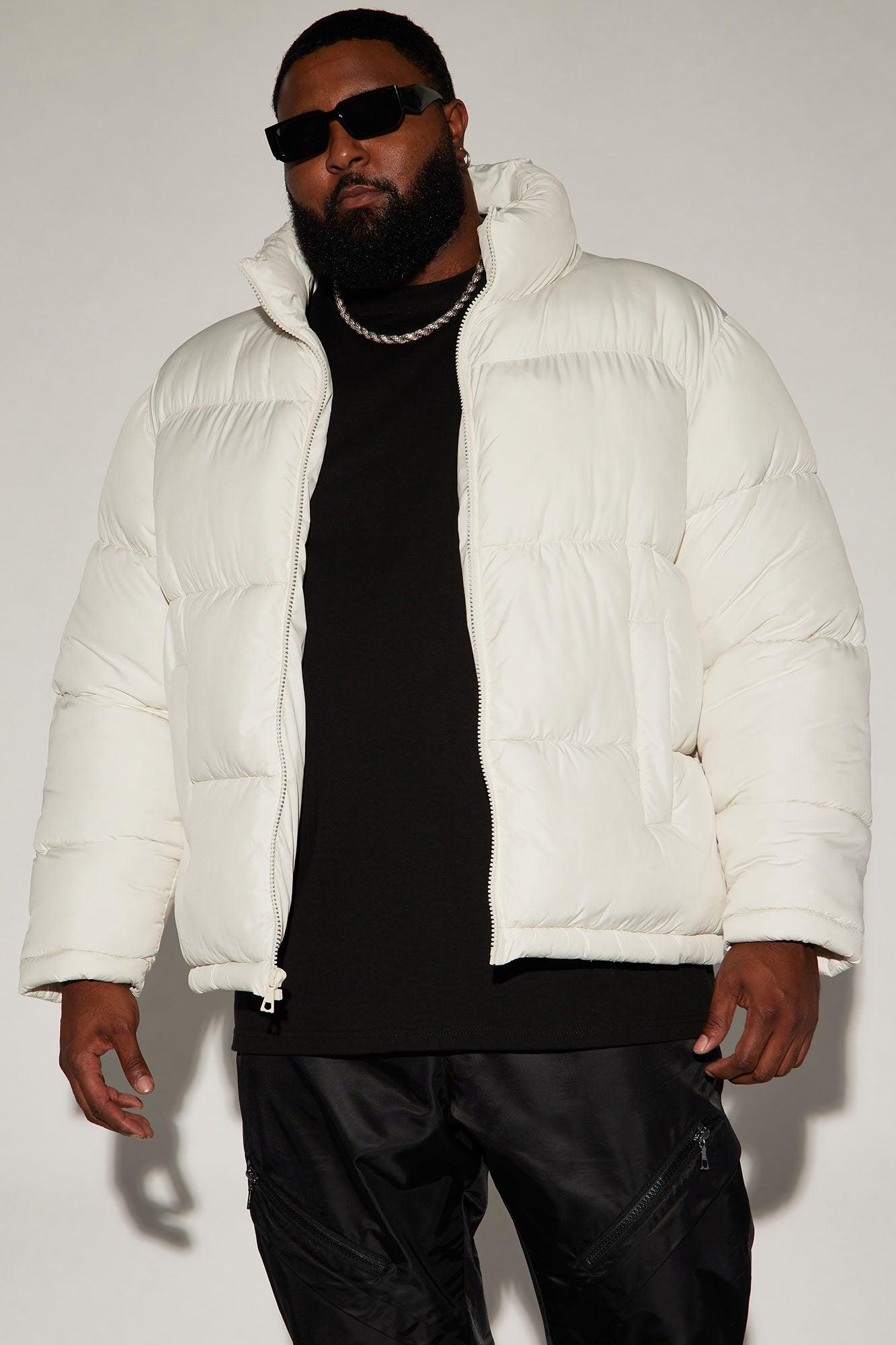 Nothing Compares Puffer Jacket - White Male Product Image
