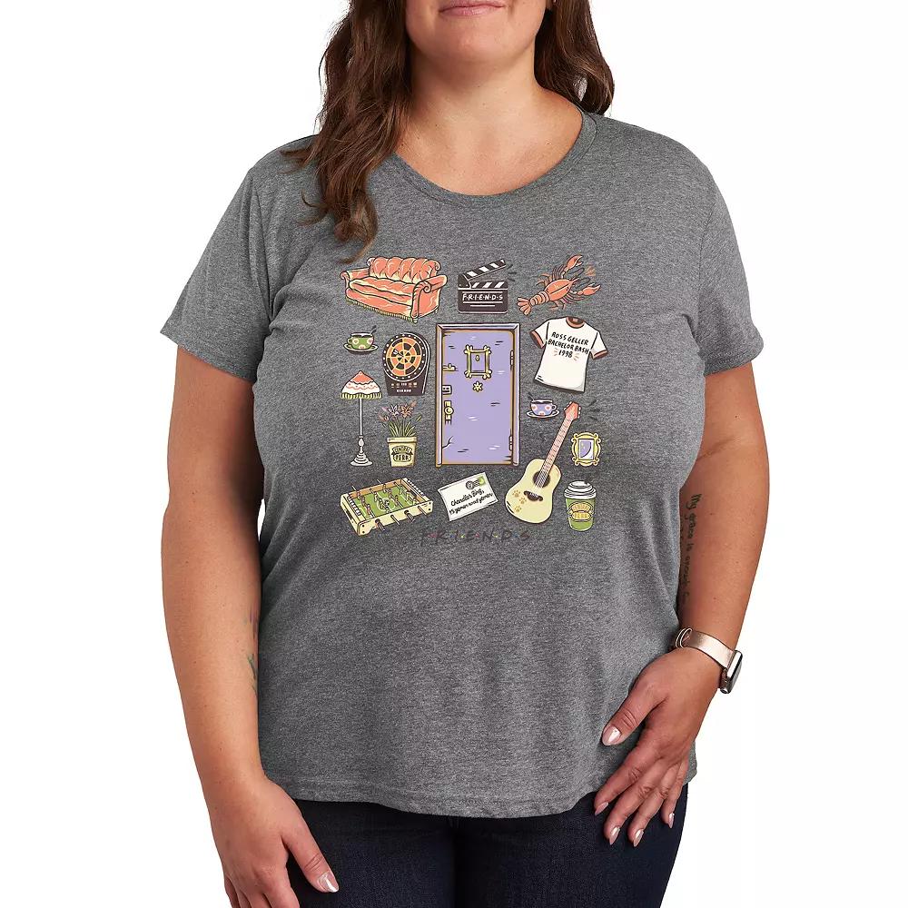 Plus Friends Collage Graphic Tee, Women's,  Product Image