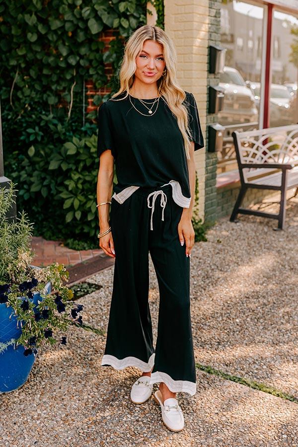 Paris Cafe Linen-Blend Top Product Image