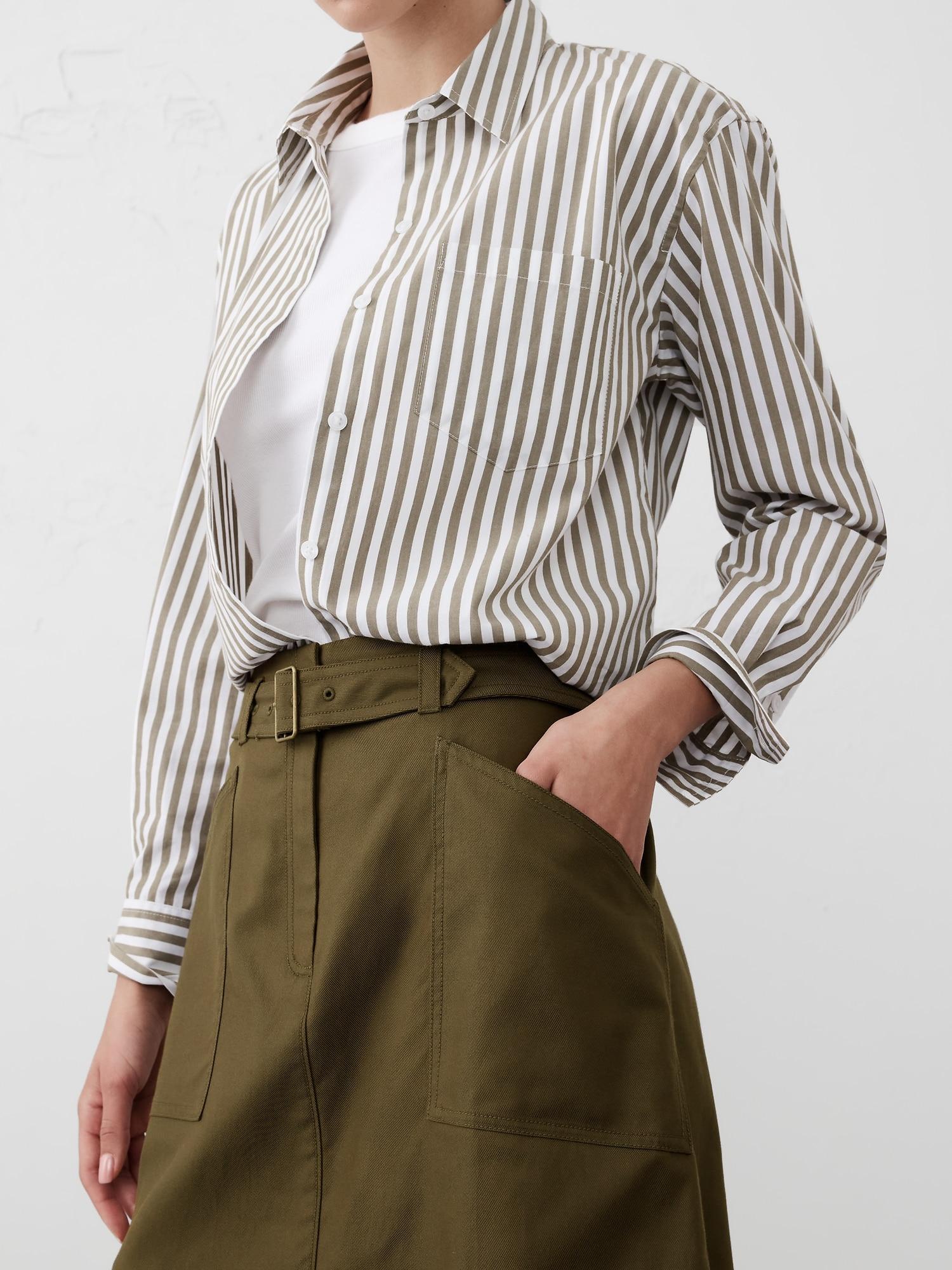 Twill Painters Mini Skirt Product Image