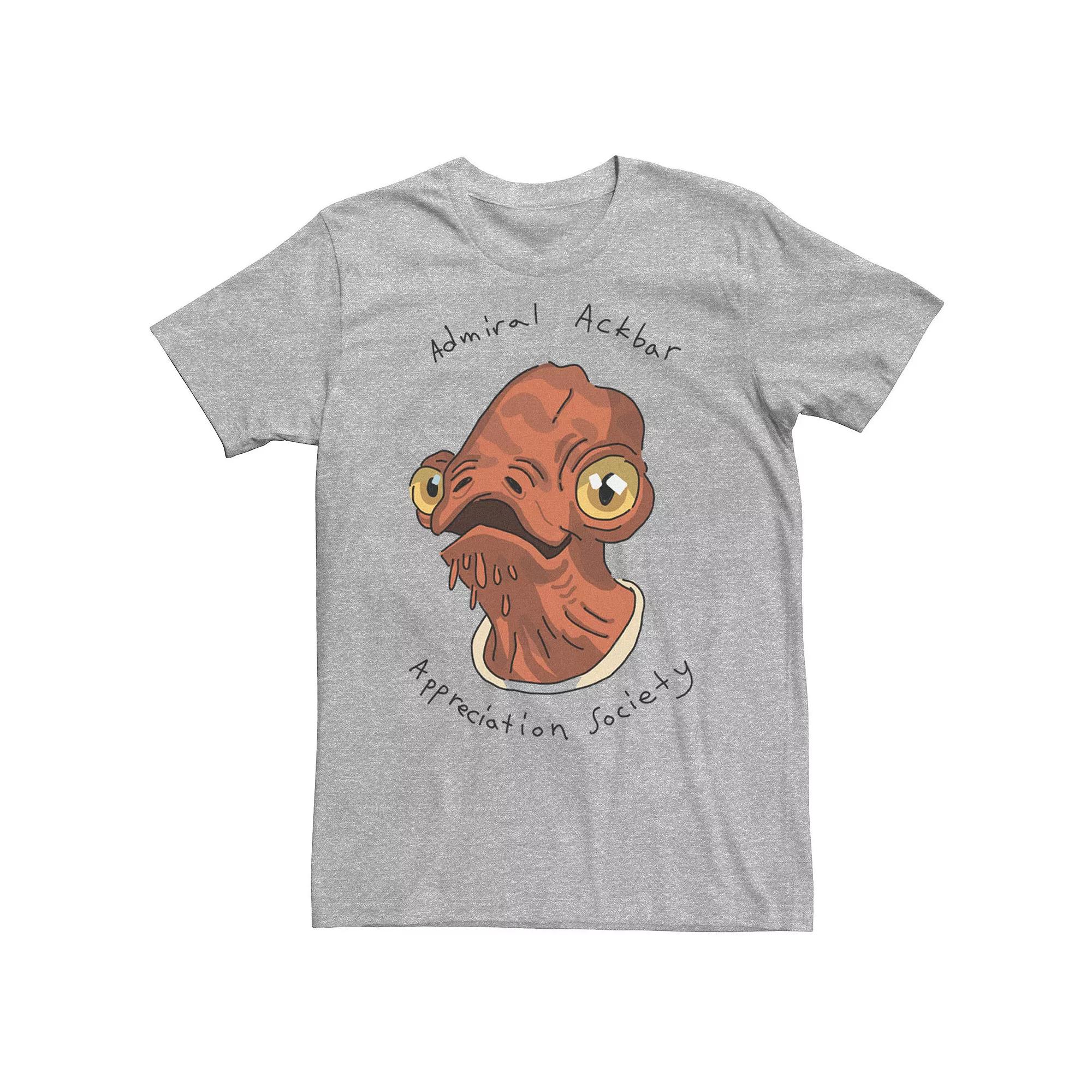 Men's Star Wars Admiral Ackbar Appreciation Society Tee,  Product Image