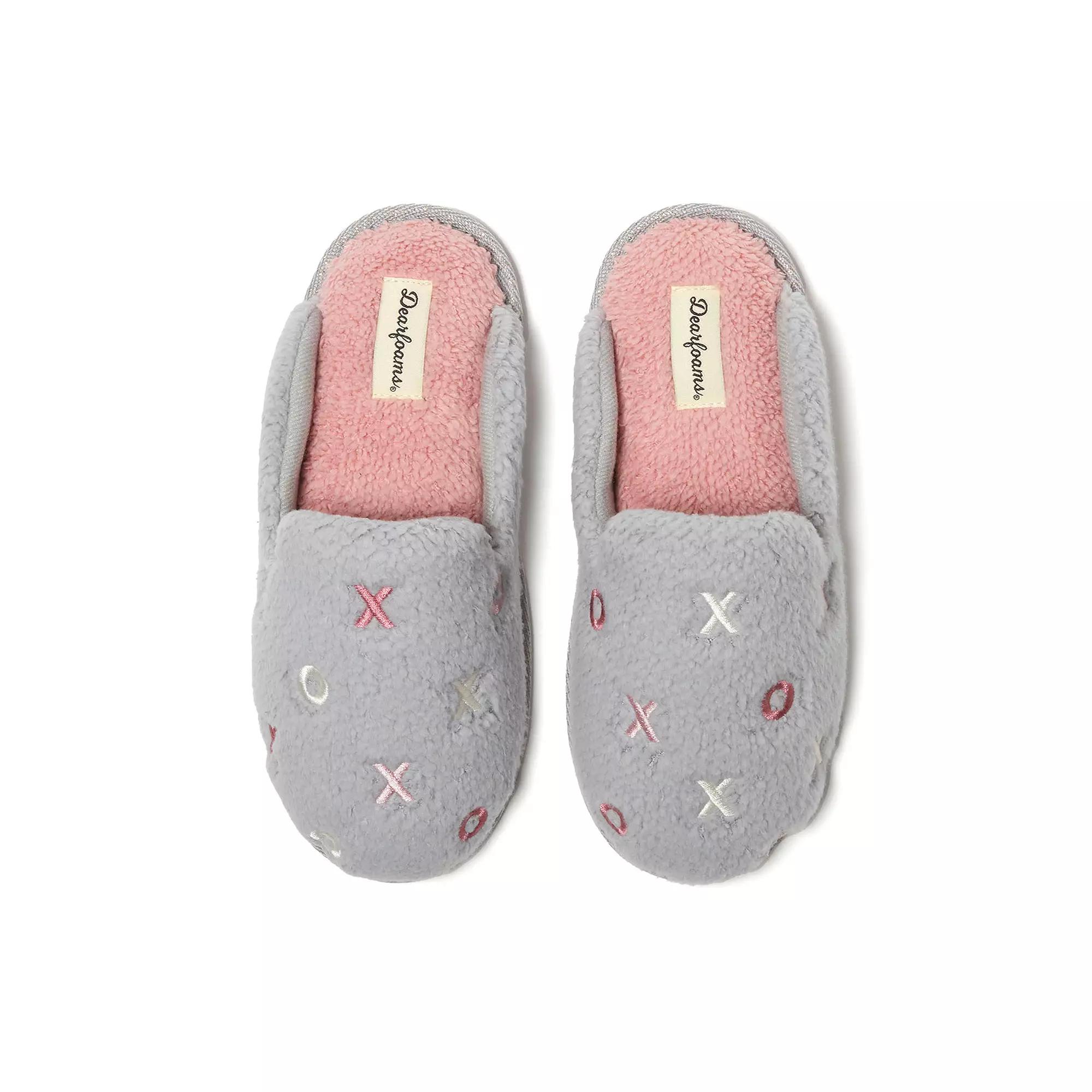 Dearfoams Womens Tab Scuff Slipper Product Image