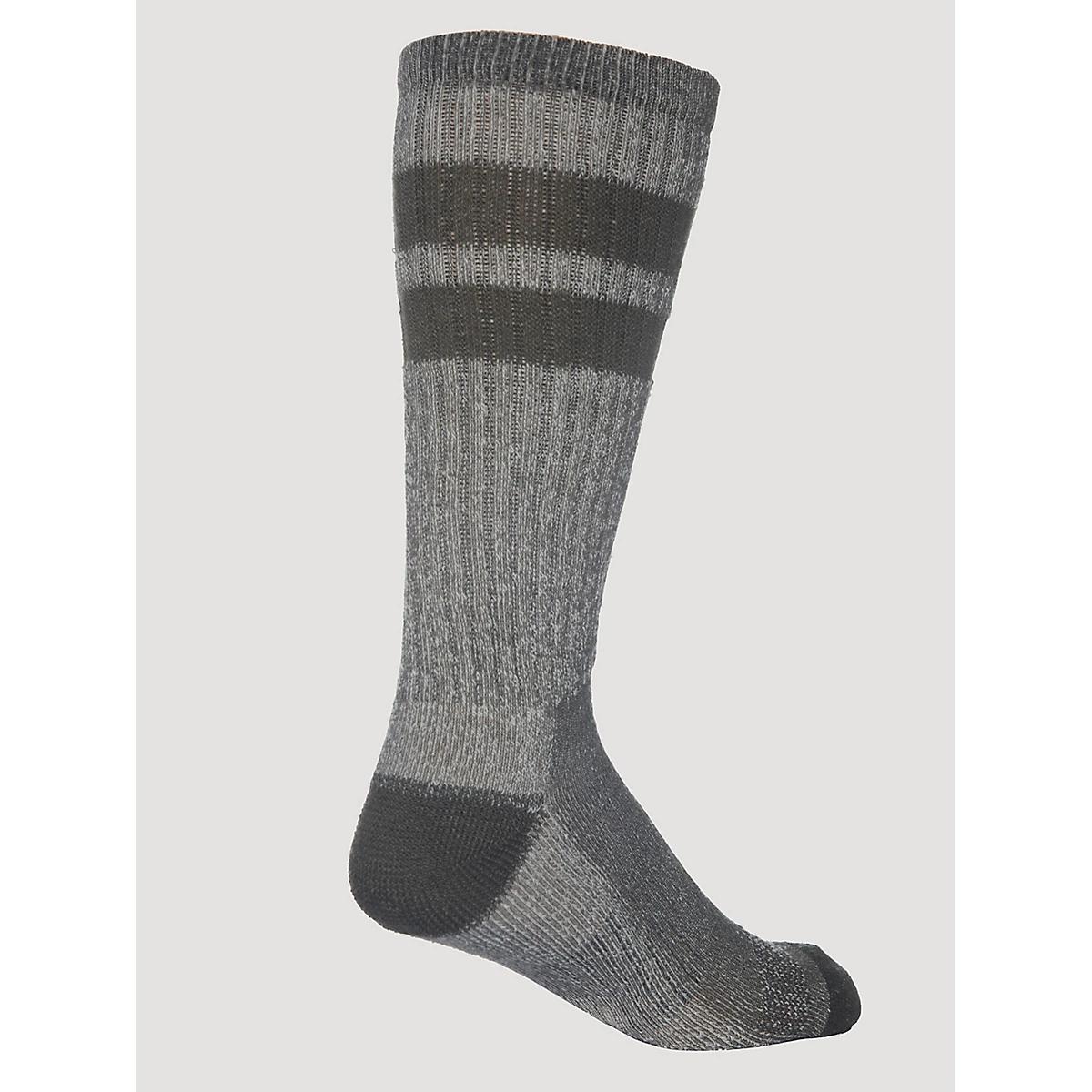 Men's Wool Stripe Work Socks (3-pack) Product Image