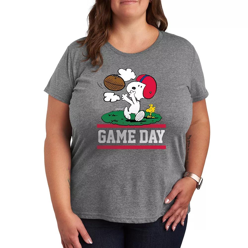Plus Peanuts Snoopy Game Day Graphic Tee, Women's,  Product Image