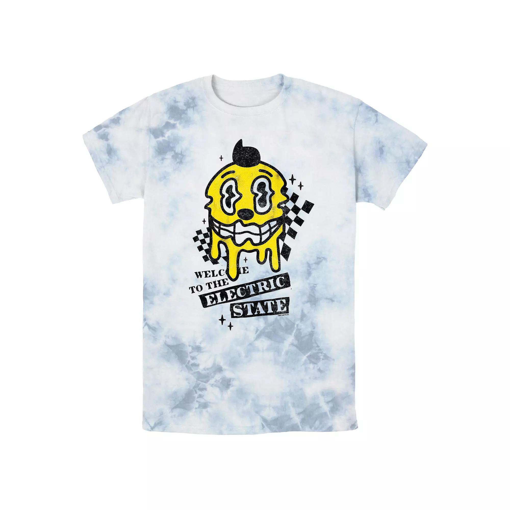 Men's The Electric State Welcome Paint Bombard Wash Graphic Tee,  Product Image