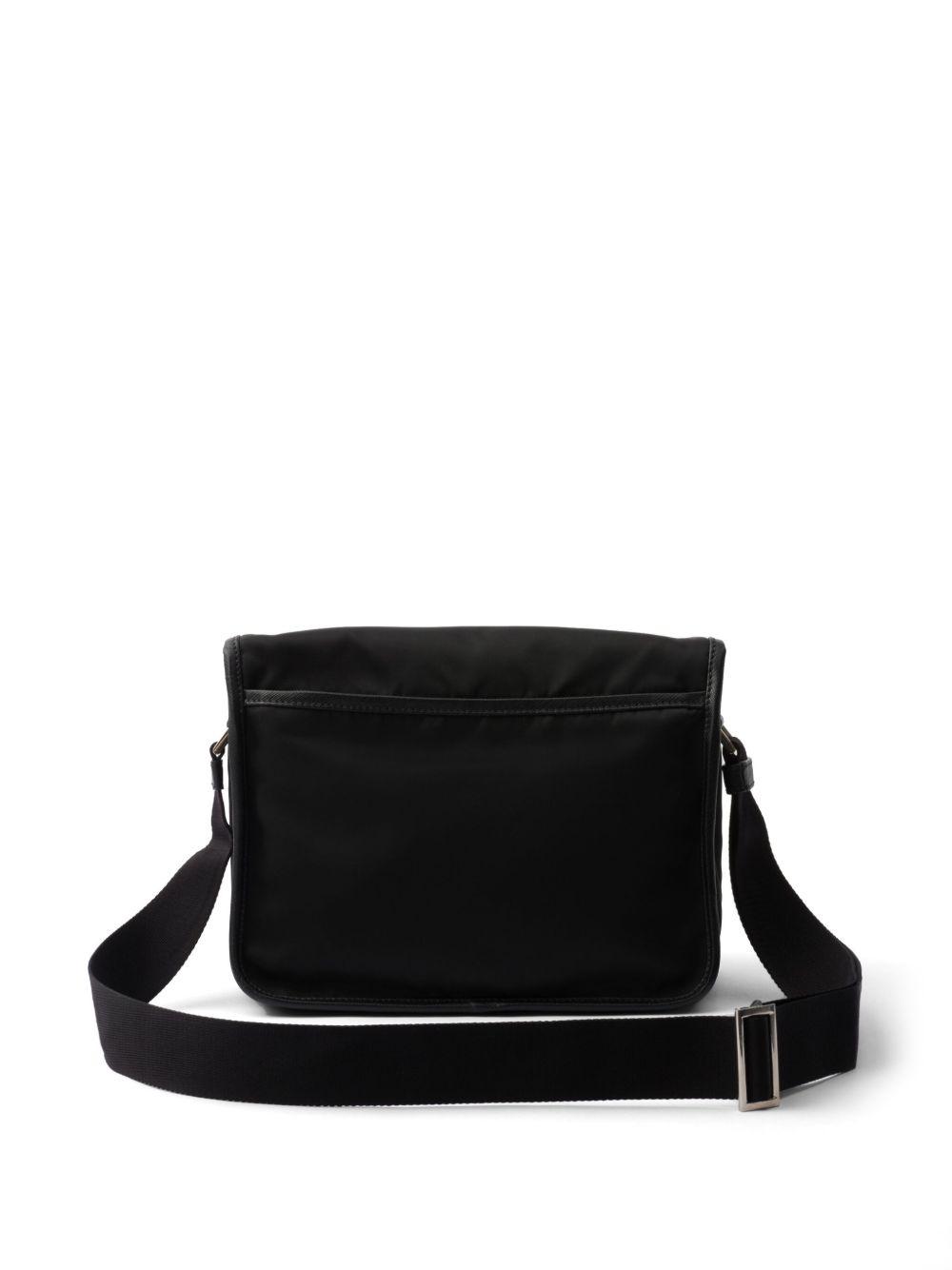 logo-appliqué Re-Nylon shoulder bag Product Image