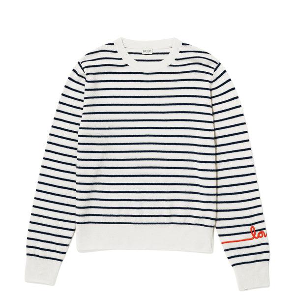 The Betty Love - Cream/Navy Product Image